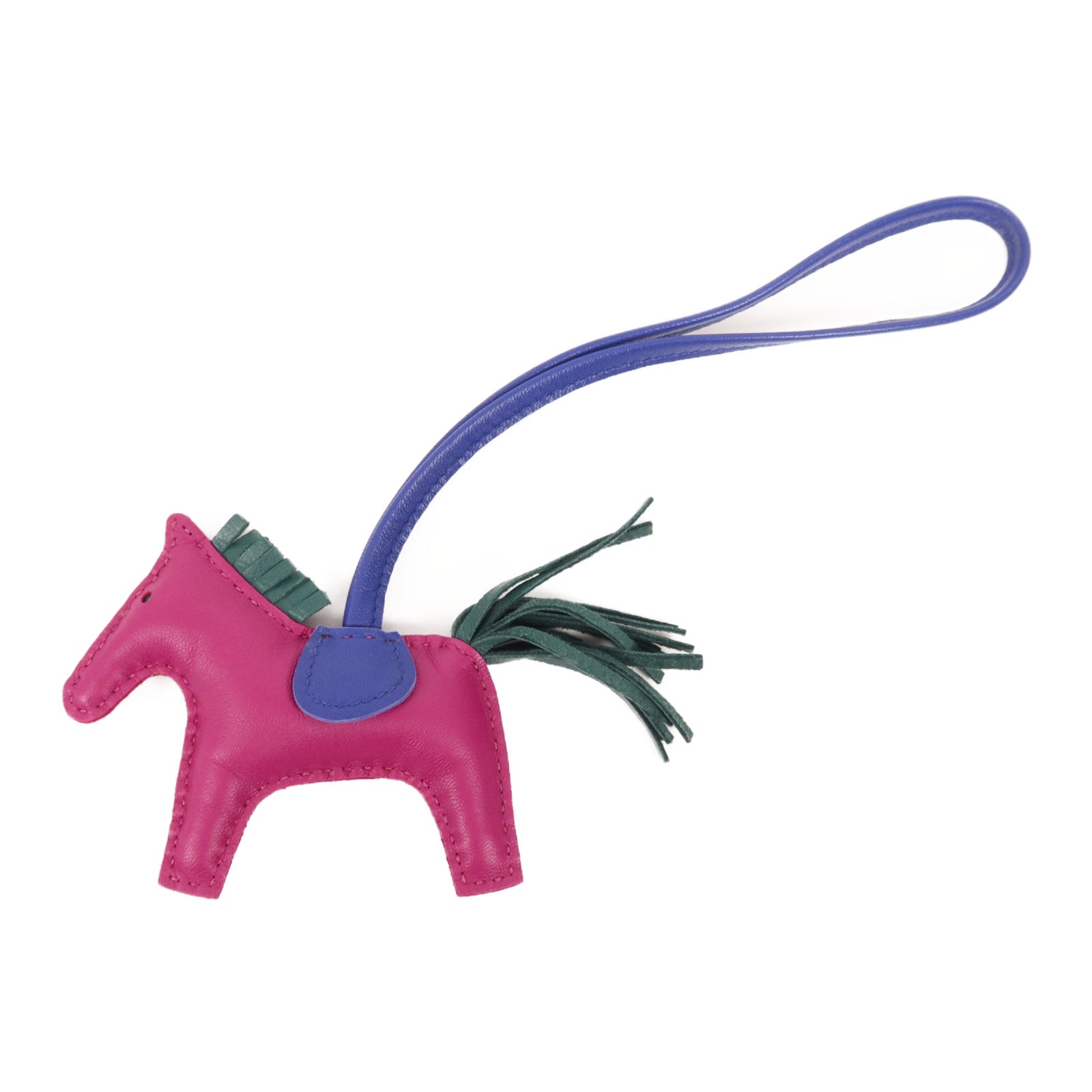 HERMES Milo皮革Rodeo PM掛飾