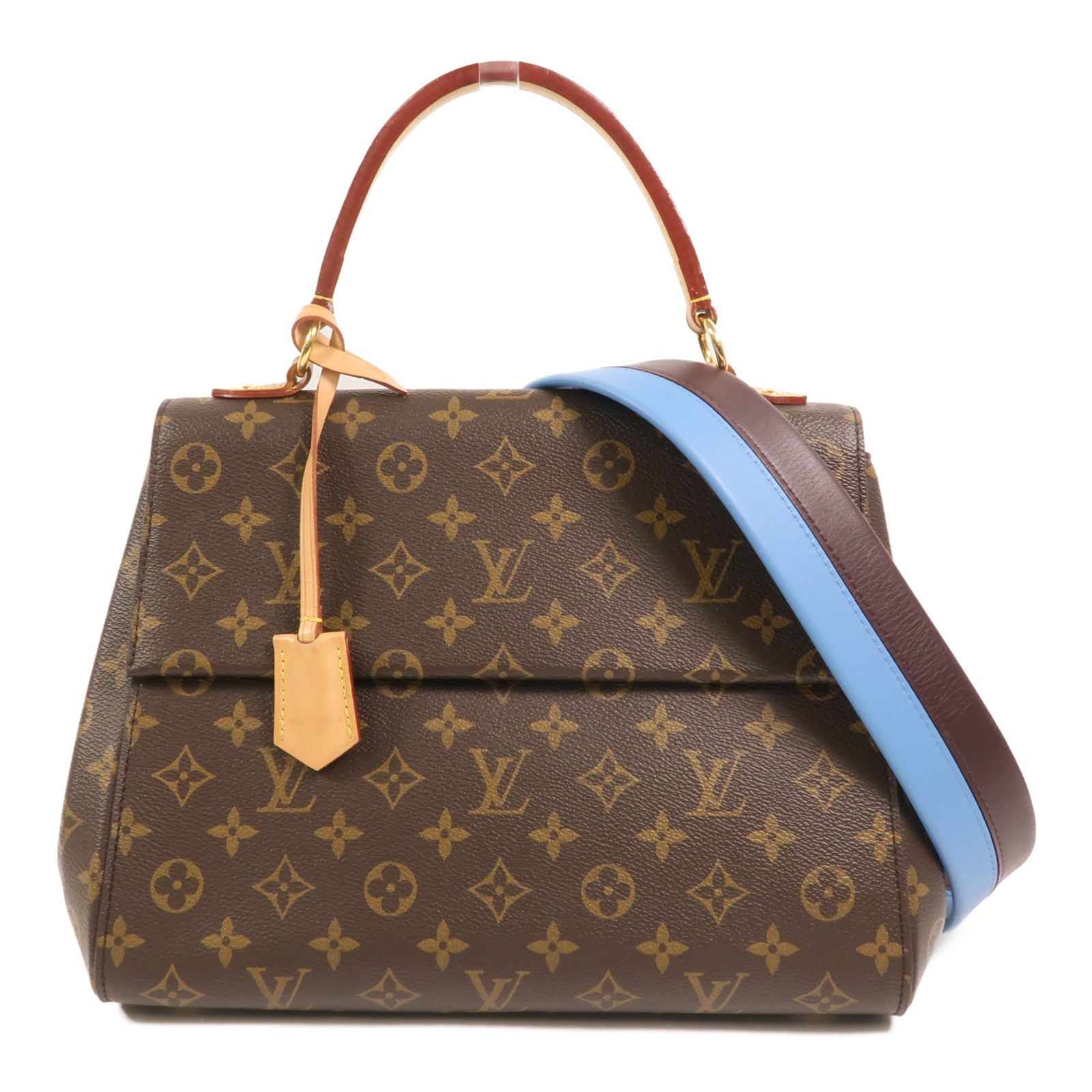 LOUIS VUITTON Monogram Cluny MM手挽肩背兩用袋