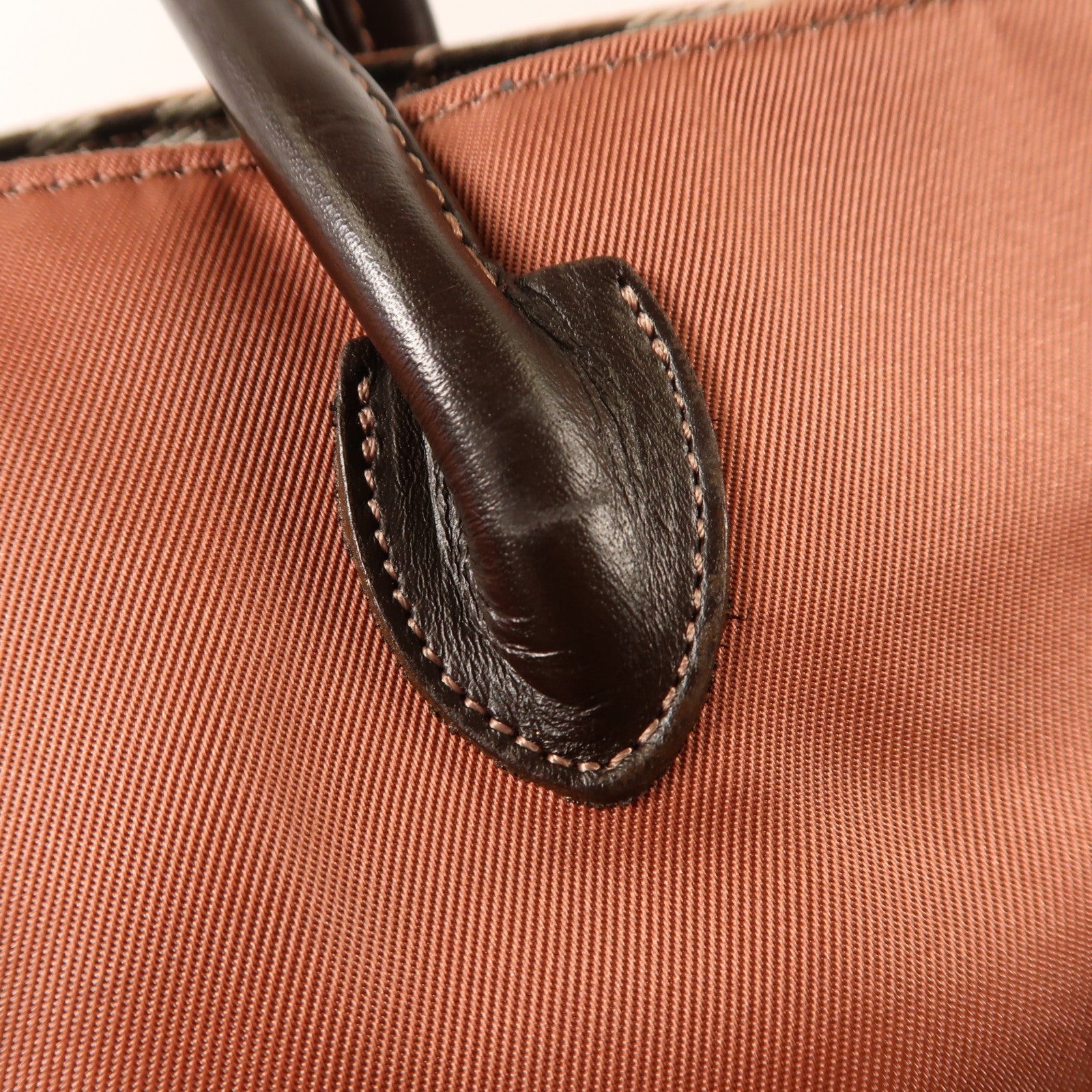 BURBERRY 尼龍/牛皮皮革Tote Bag肩背袋
