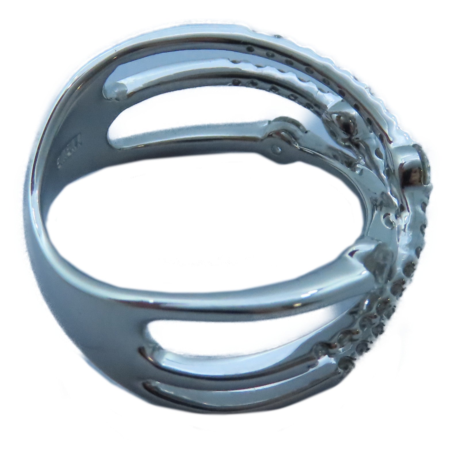 JEWELRY 【激減優惠】18K白金Diamond Ring 0.67ct鑽石戒指US#6.75