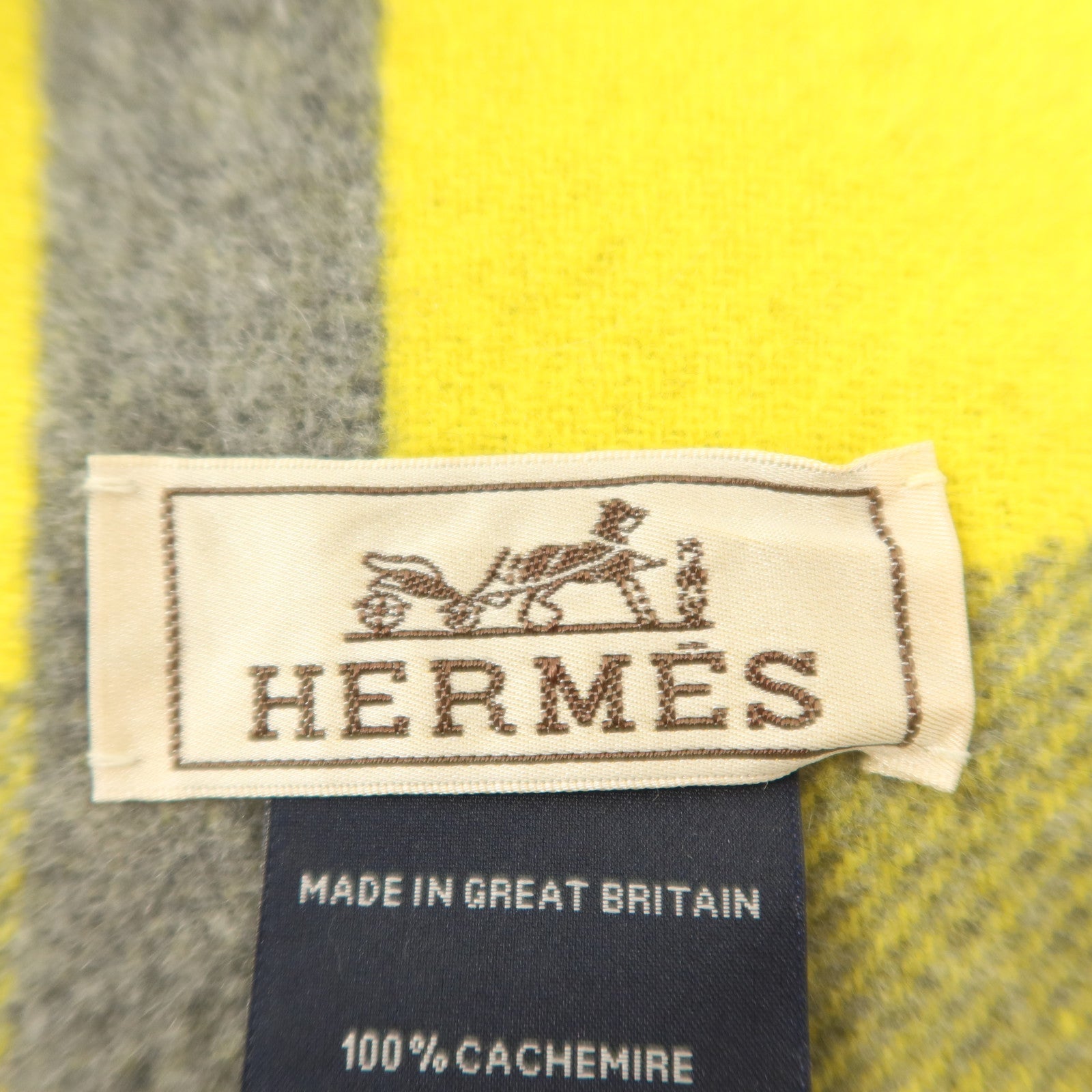 HERMES 羊絨Ready Steady Go Scarf 25x170圍巾