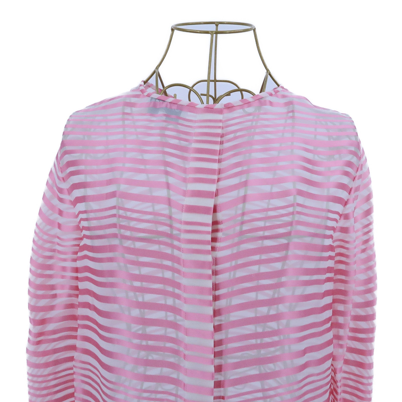 CHANEL Viscose/Silk Coco Button Blouse上衣