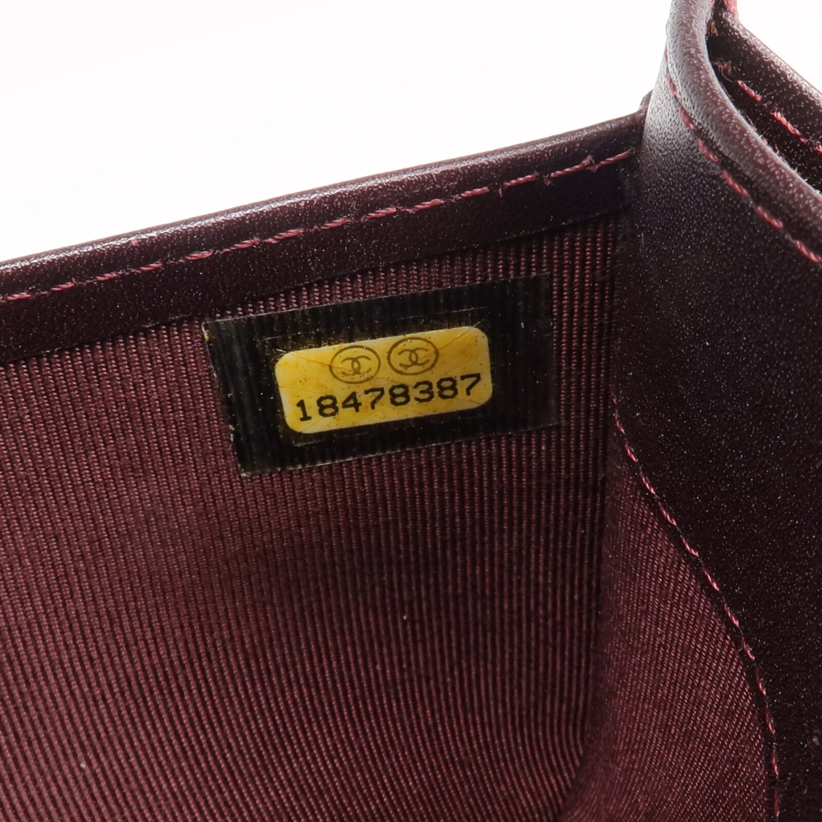 CHANEL 牛皮皮革Classic Flap Long Wallet金扣長錢包