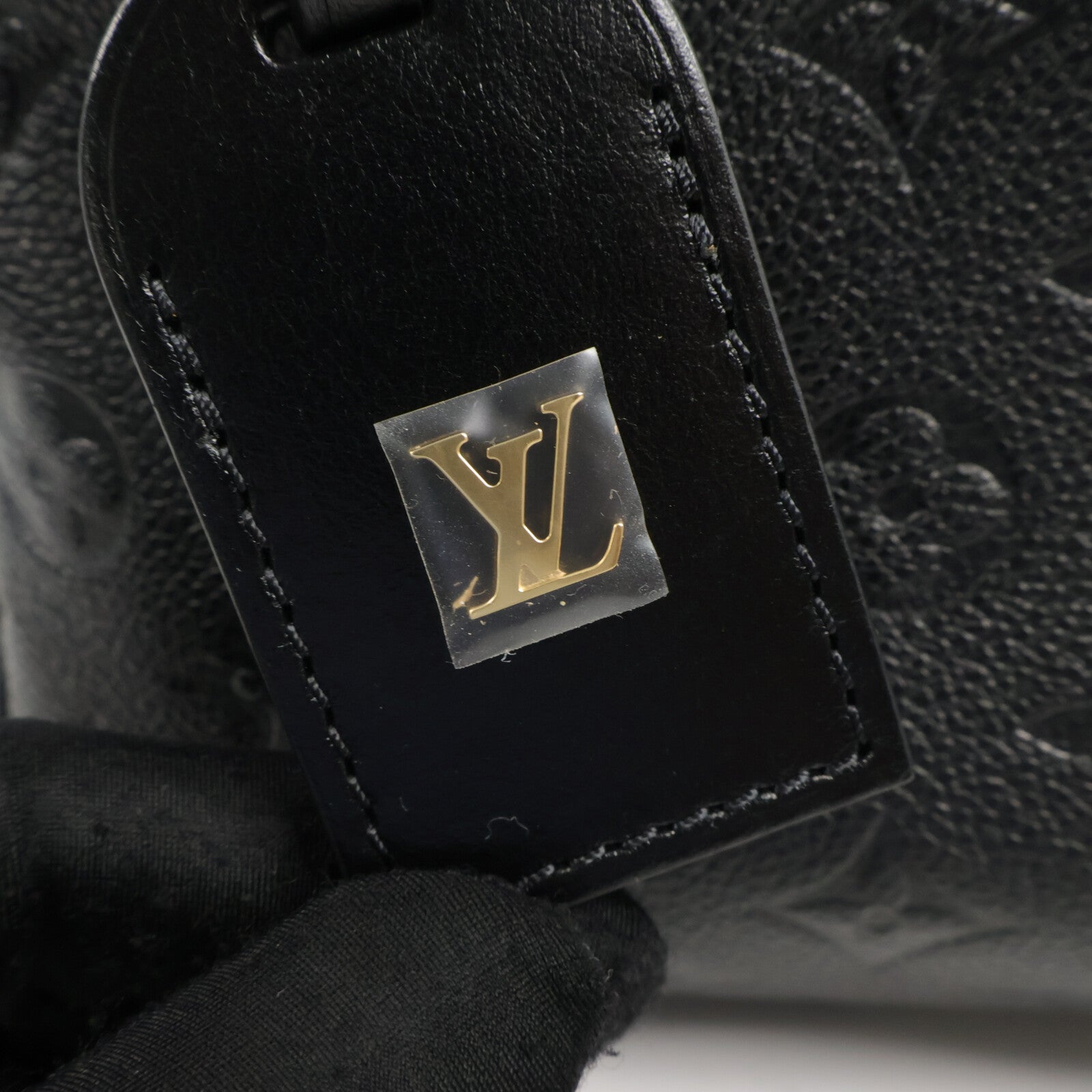 LOUIS VUITTON Monogram Empreintre Avenue PM手挽肩背兩用袋