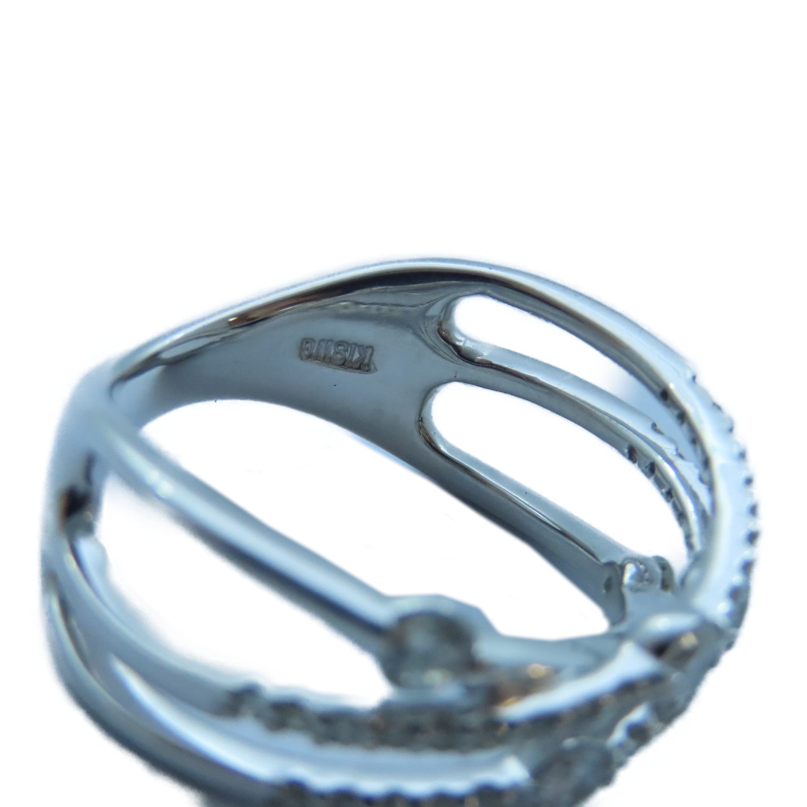 JEWELRY 【激減優惠】18K白金Diamond Ring 0.67ct鑽石戒指US#6.75