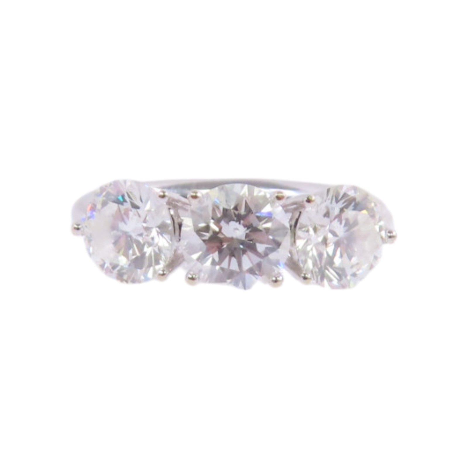 JEWELRY 【激減優惠】18K白金/鑽石Diamond Ring戒指US#5.25
