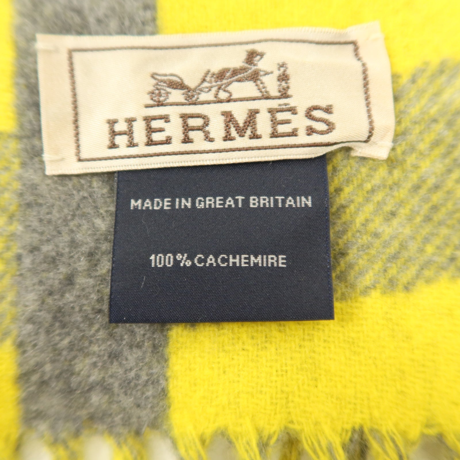 HERMES 羊絨Ready Steady Go Scarf 25x170圍巾
