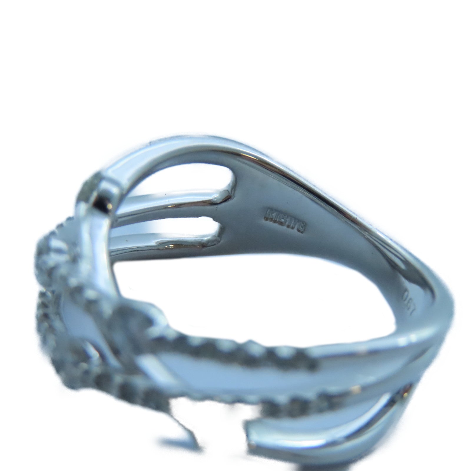JEWELRY 【激減優惠】18K白金Diamond Ring 0.67ct鑽石戒指US#6.75