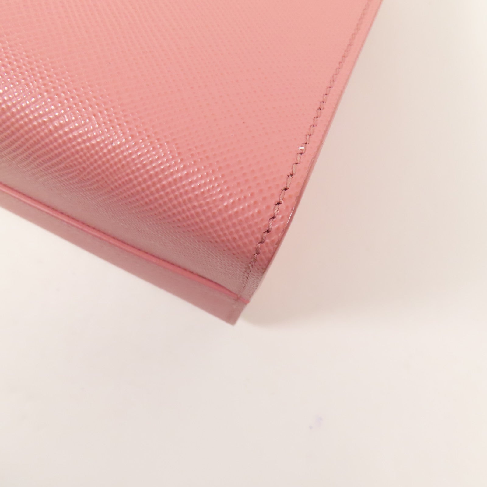 PRADA Saffiano皮革Shoulder Bag金扣手挽肩背兩用袋