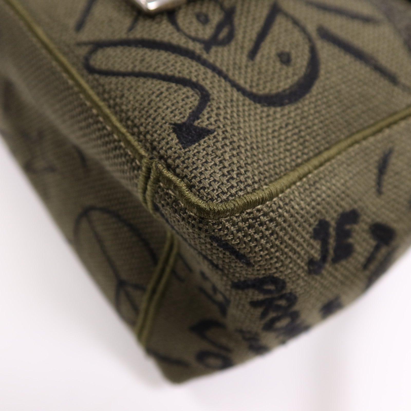 Dior 帆布Dior Camp銀扣肩背袋