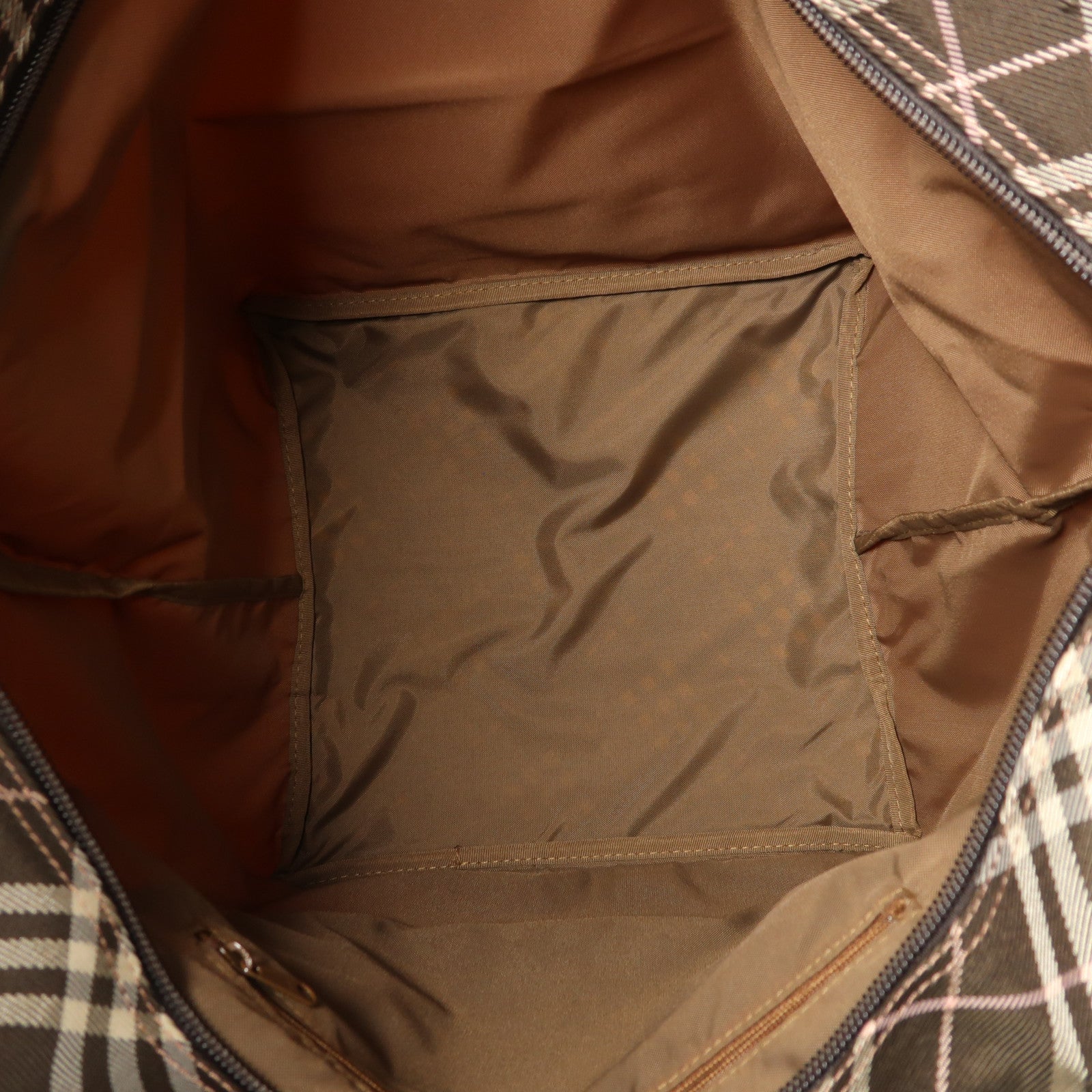 BURBERRY 尼龍/牛皮皮革Tote Bag肩背袋