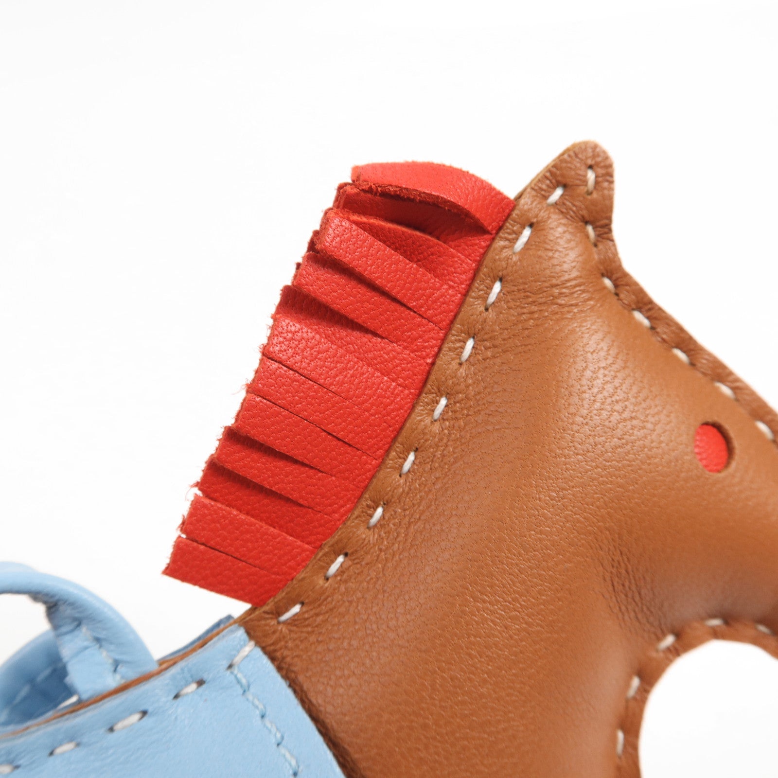 HERMES Milo皮革Rodeo MM掛飾