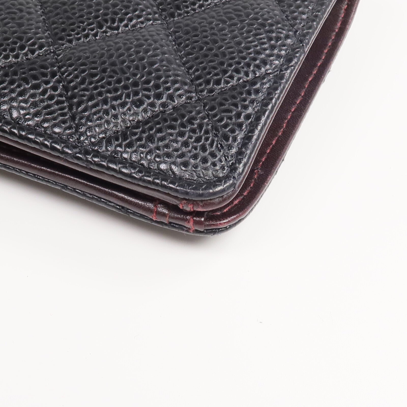 CHANEL 牛皮皮革Classic Flap Long Wallet金扣長錢包