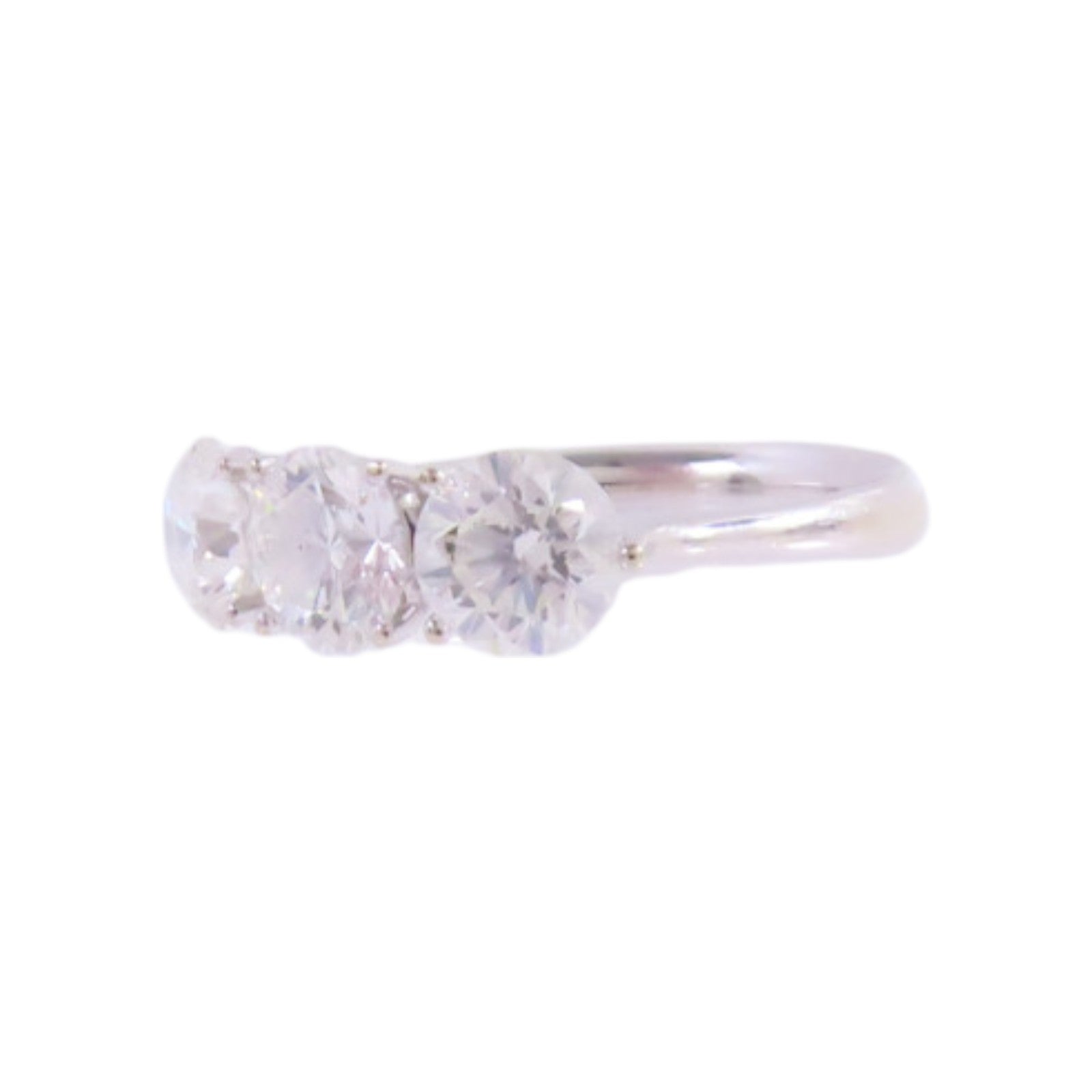 JEWELRY 【激減優惠】18K白金/鑽石Diamond Ring戒指US#5.25