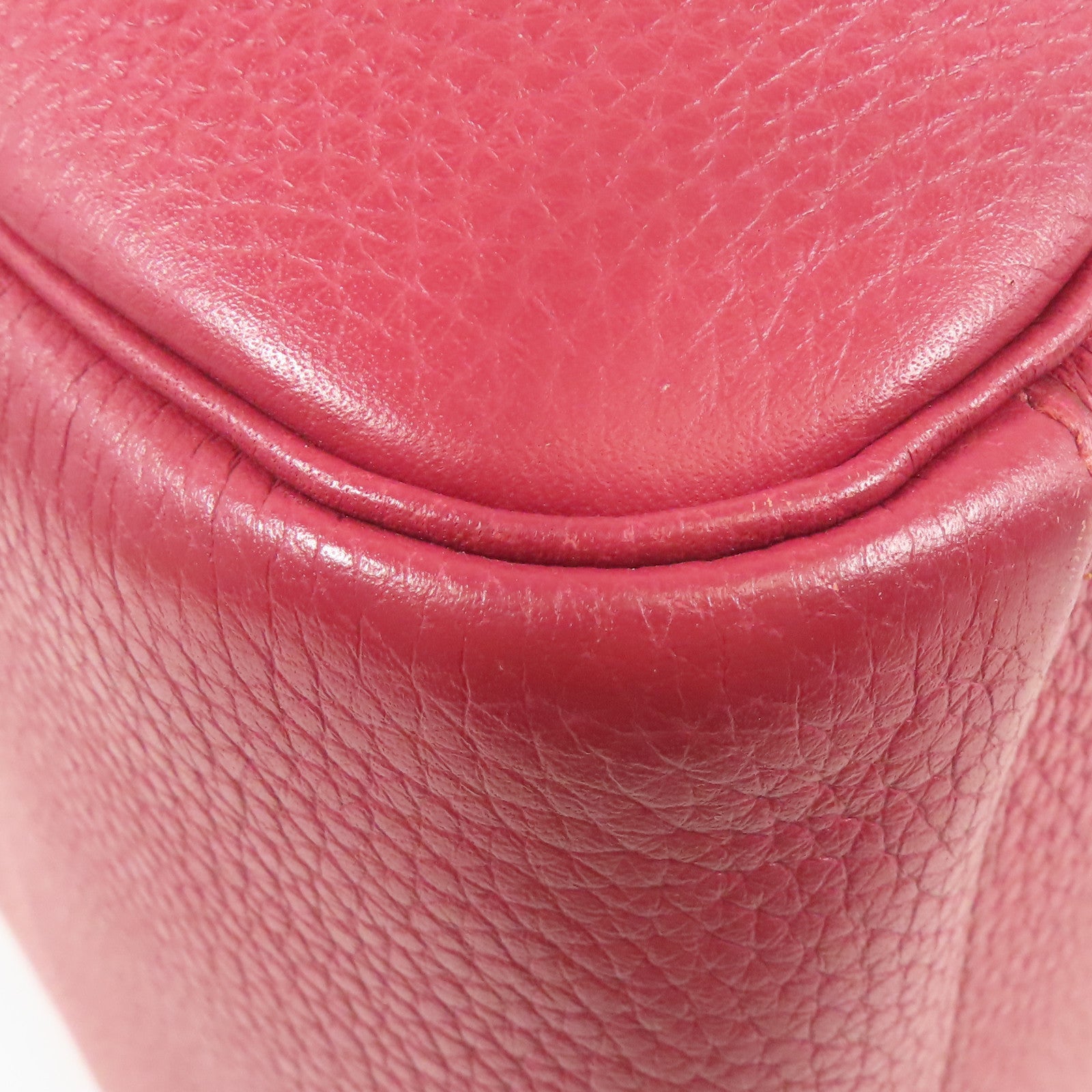 HERMES Clemence皮革Lindy 34銀扣手挽肩背兩用袋Ruby