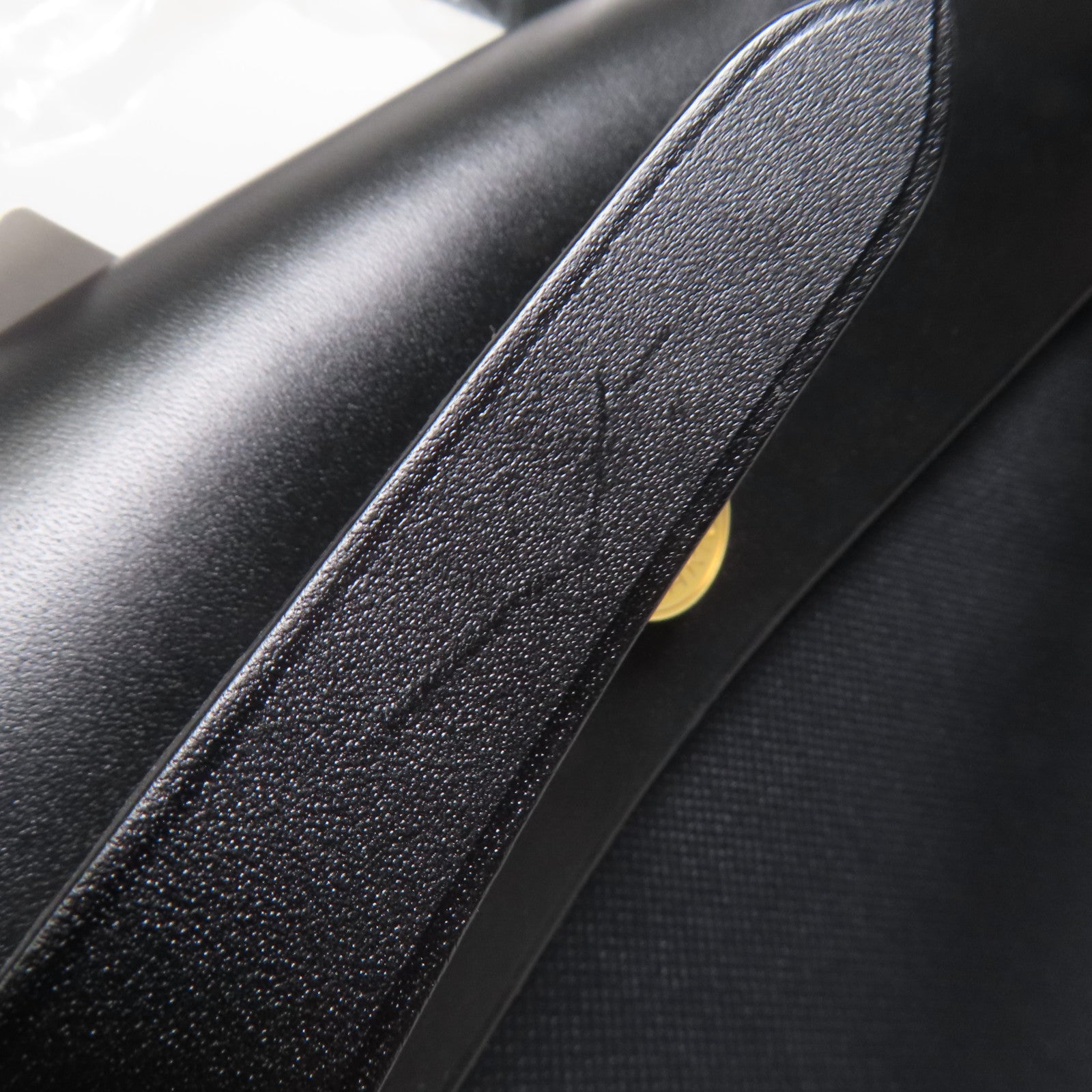 HERMES 帆布Herbag Zip 31手挽肩背兩用袋Noir
