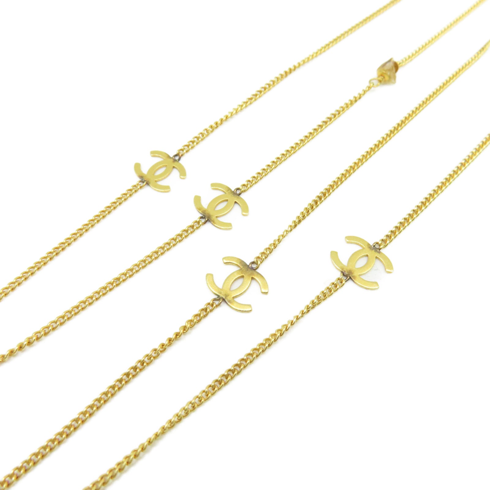 CHANEL 【激減優惠】金屬CC Necklace項鏈