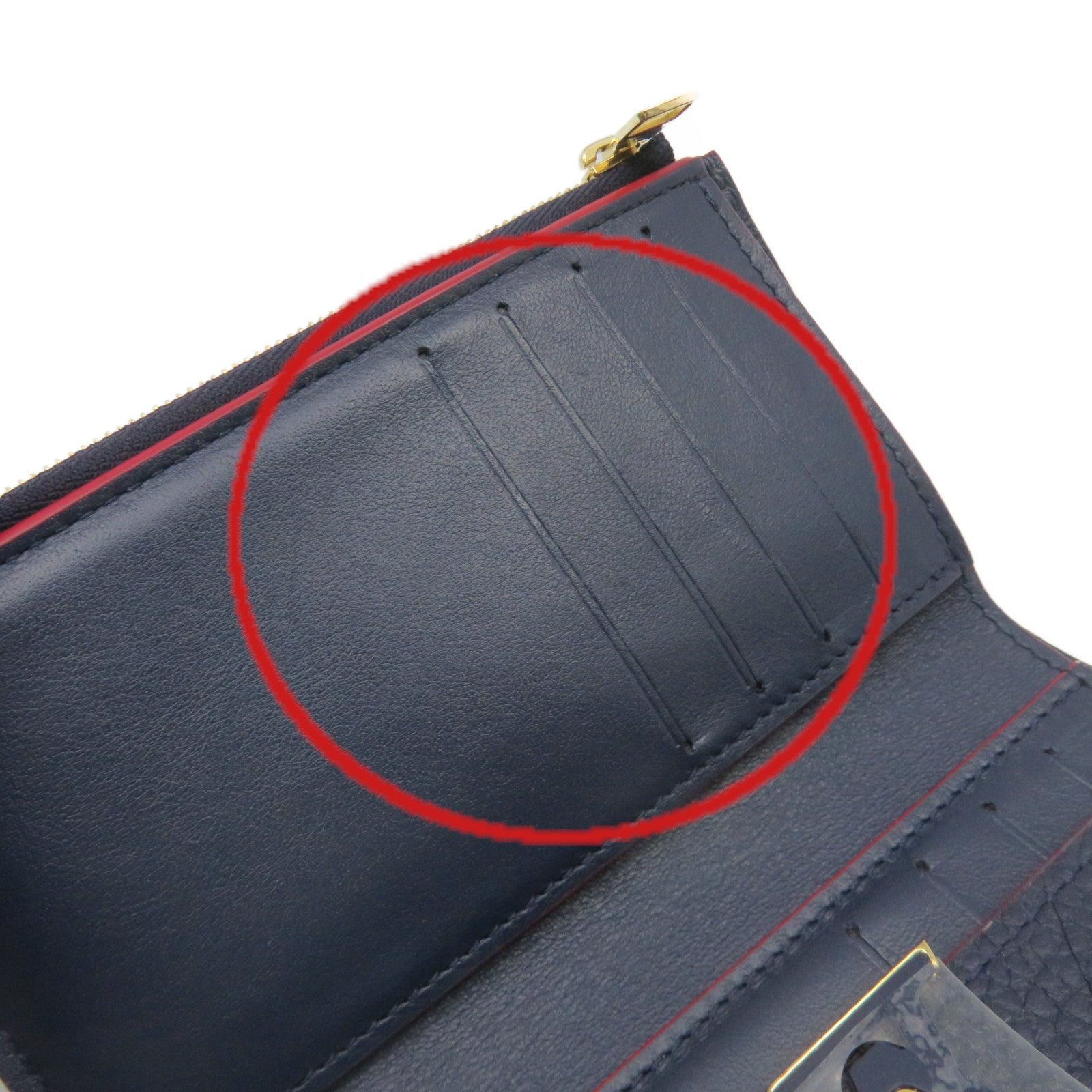 LOUIS VUITTON 【激減優惠】Tourillon Capucines Short Wallet金扣短錢包寶藍色