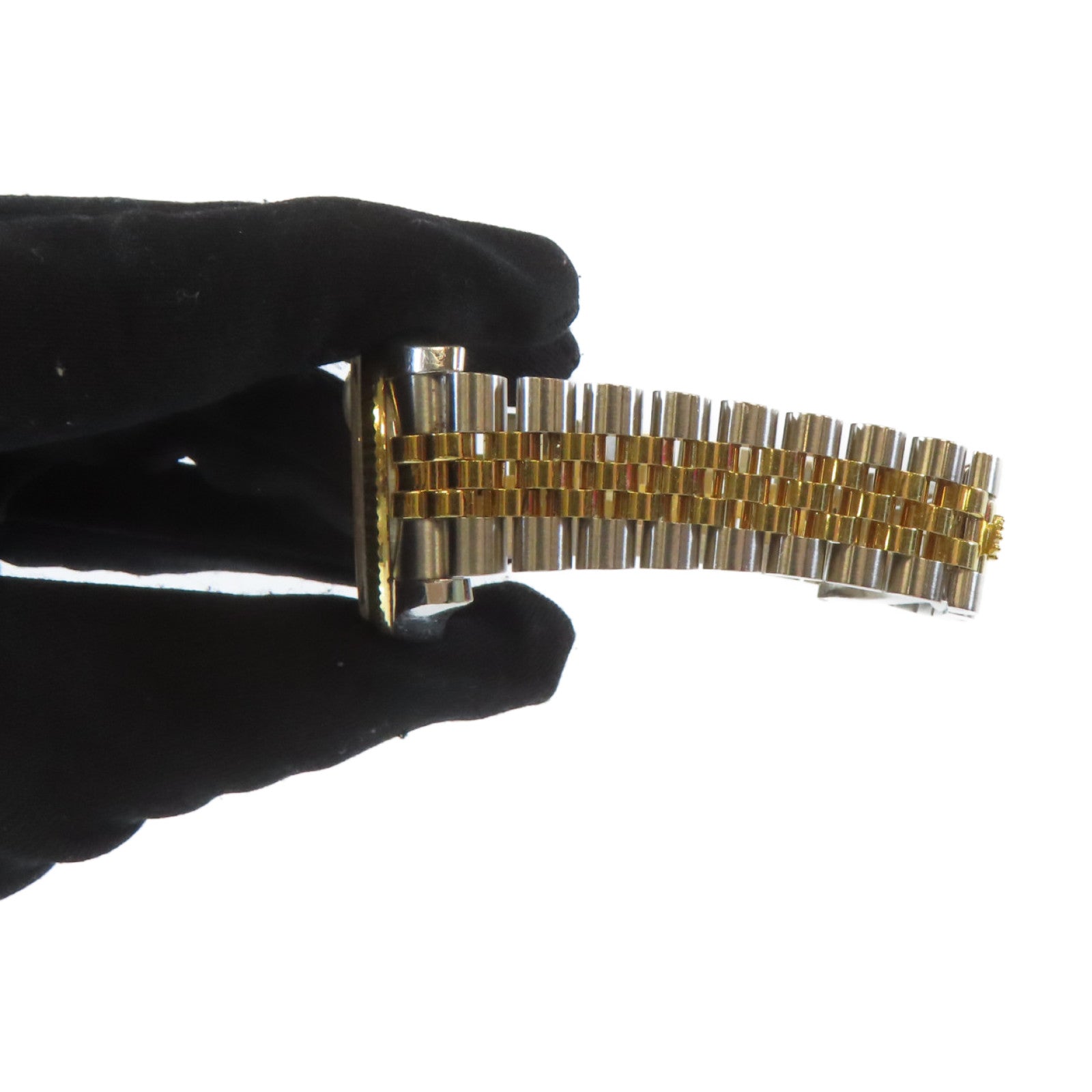 ROLEX Datejust 36mm18K黃金/不鏽鋼手錶自動機芯金色