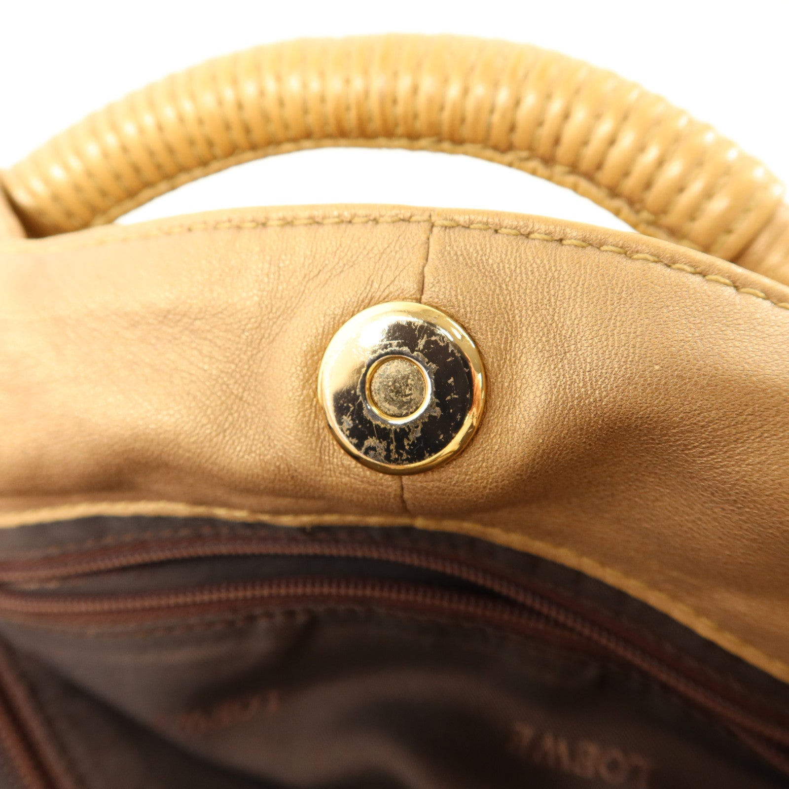 LOEWE 羊皮皮革Nappa Aire金扣手挽袋