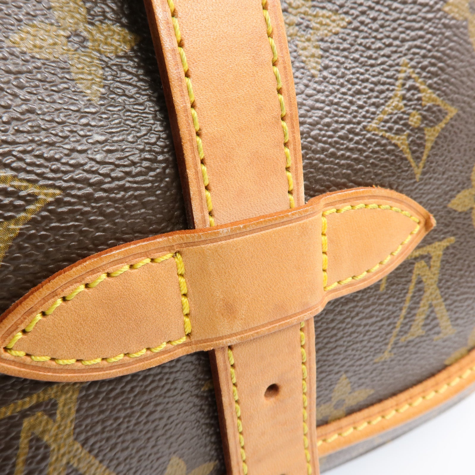 LOUIS VUITTON Monogram Saumur 30金扣肩背袋