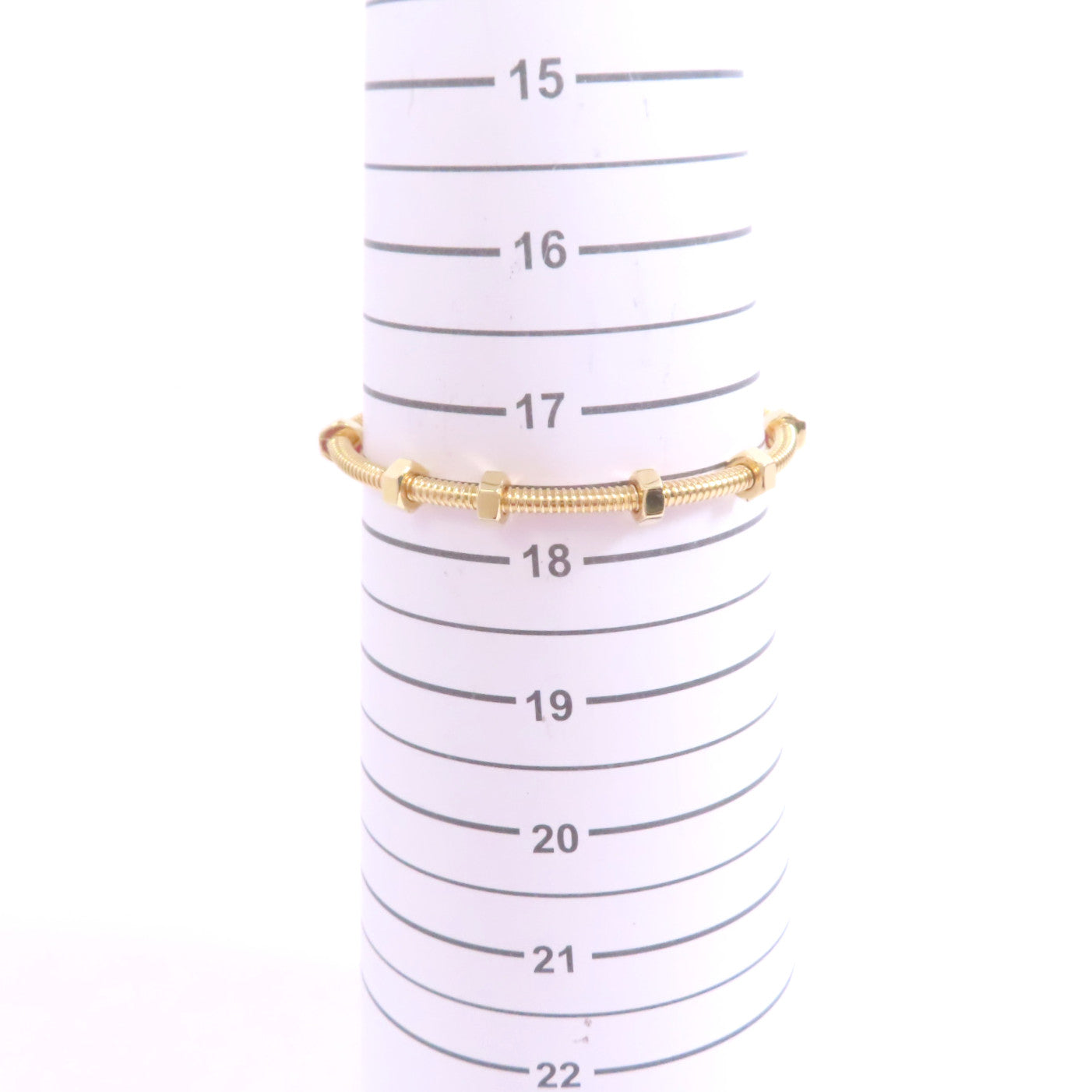CARTIER 18K玫瑰金Ecrou de Cartier Blaceret手鏈#18