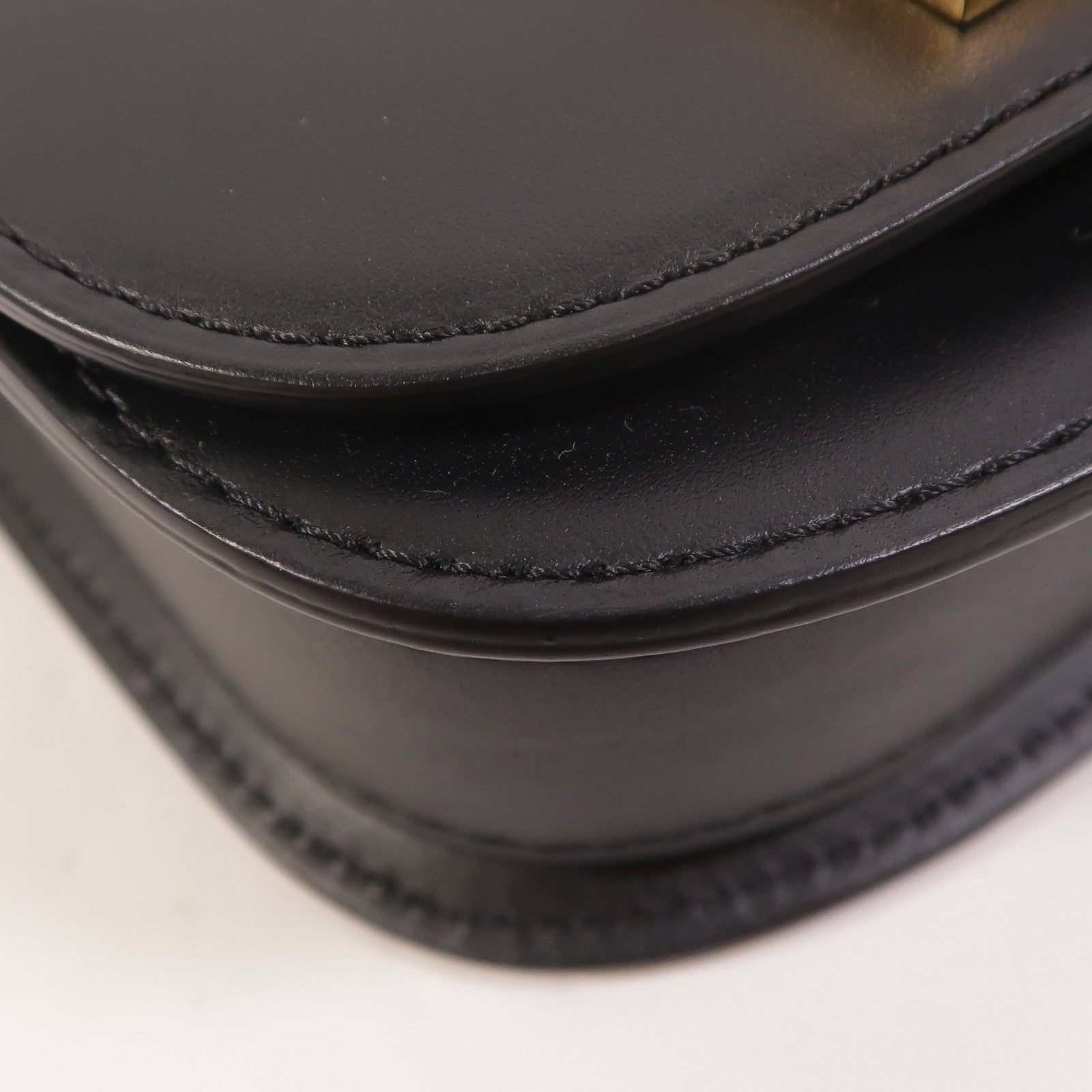 Delvaux 牛皮皮革Lingot Small肩背袋