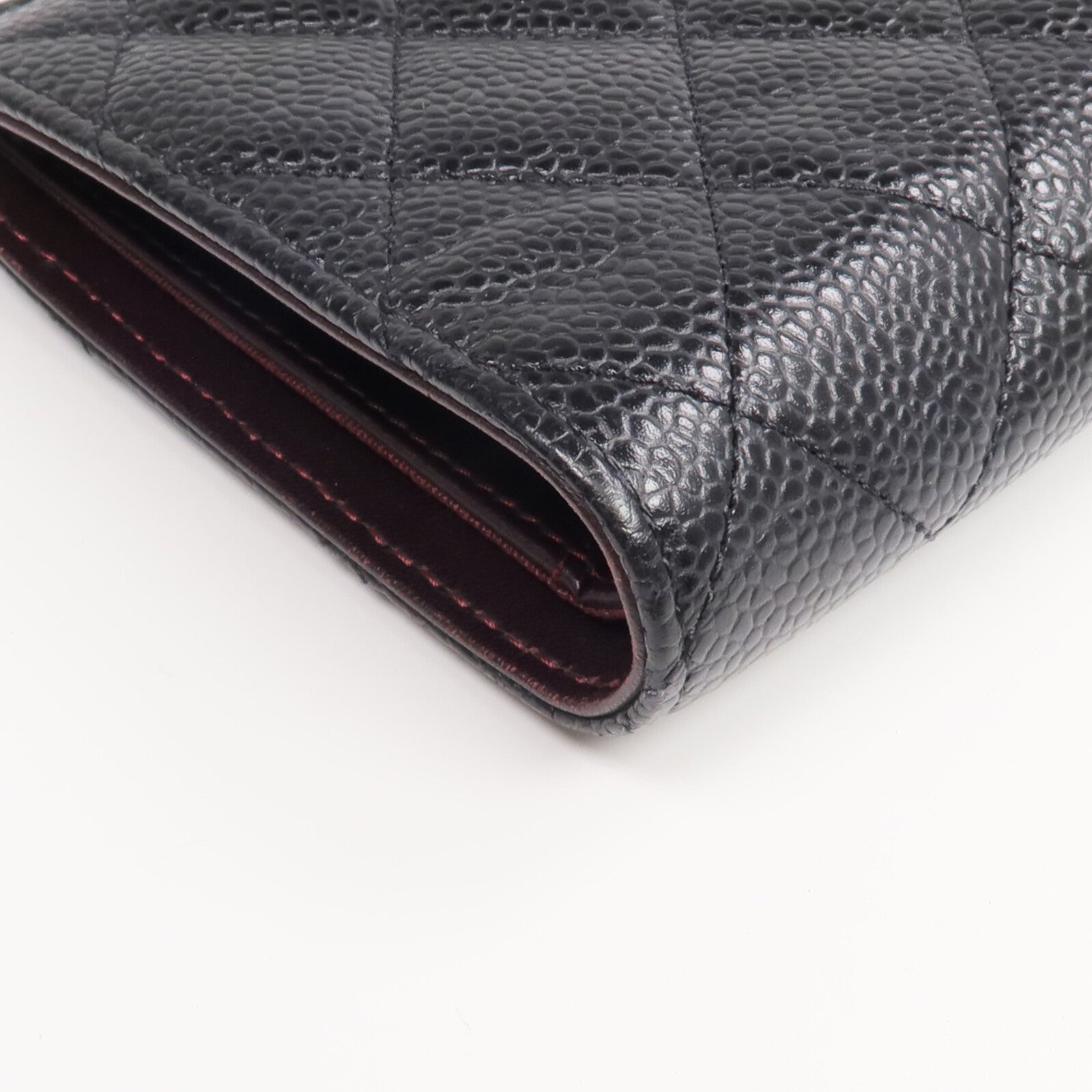 CHANEL 牛皮皮革Classic Flap Long Wallet金扣長錢包