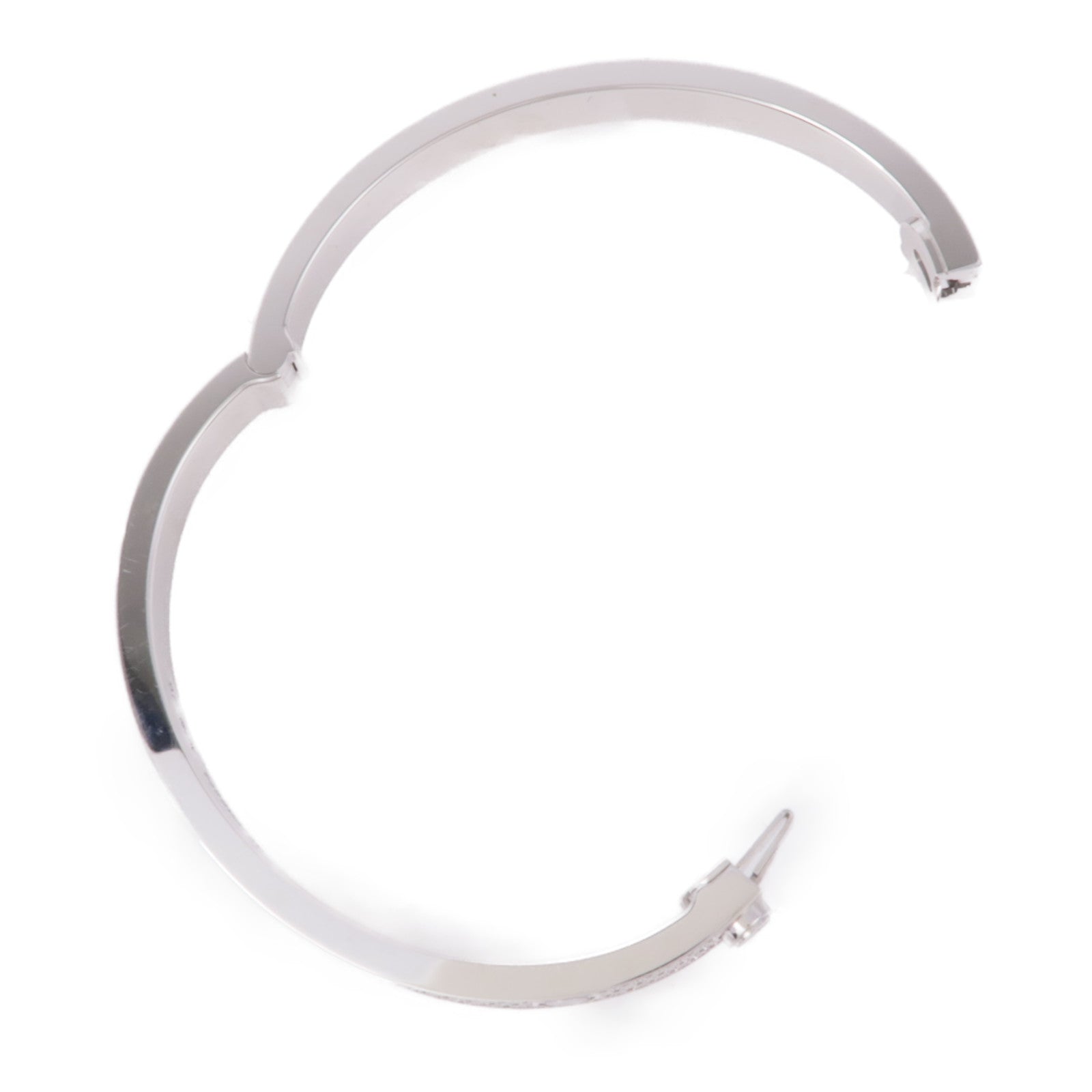 CARTIER 【激減優惠】18K白金Love Diamond Bracelet鑽石手鐲Cariter#17