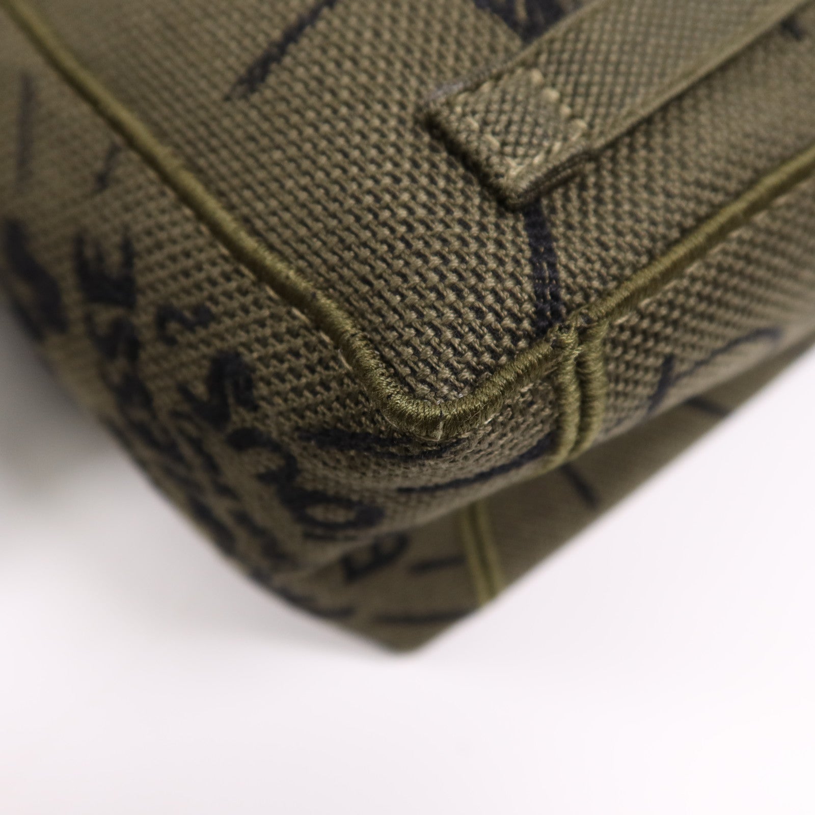 Dior 帆布Dior Camp銀扣肩背袋