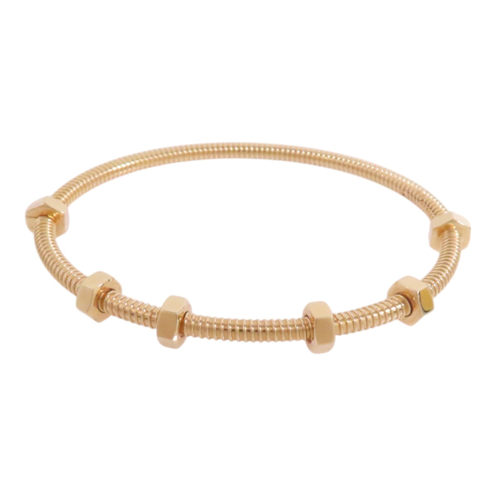 CARTIER 18K玫瑰金Ecrou de Cartier Blaceret手鏈#18