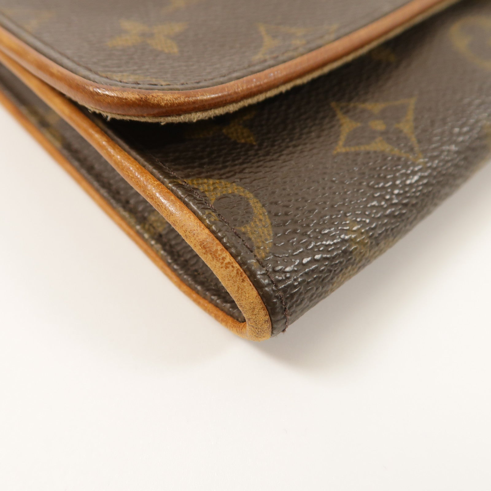 LOUIS VUITTON Monogram Pochette Twin GM金扣肩背袋