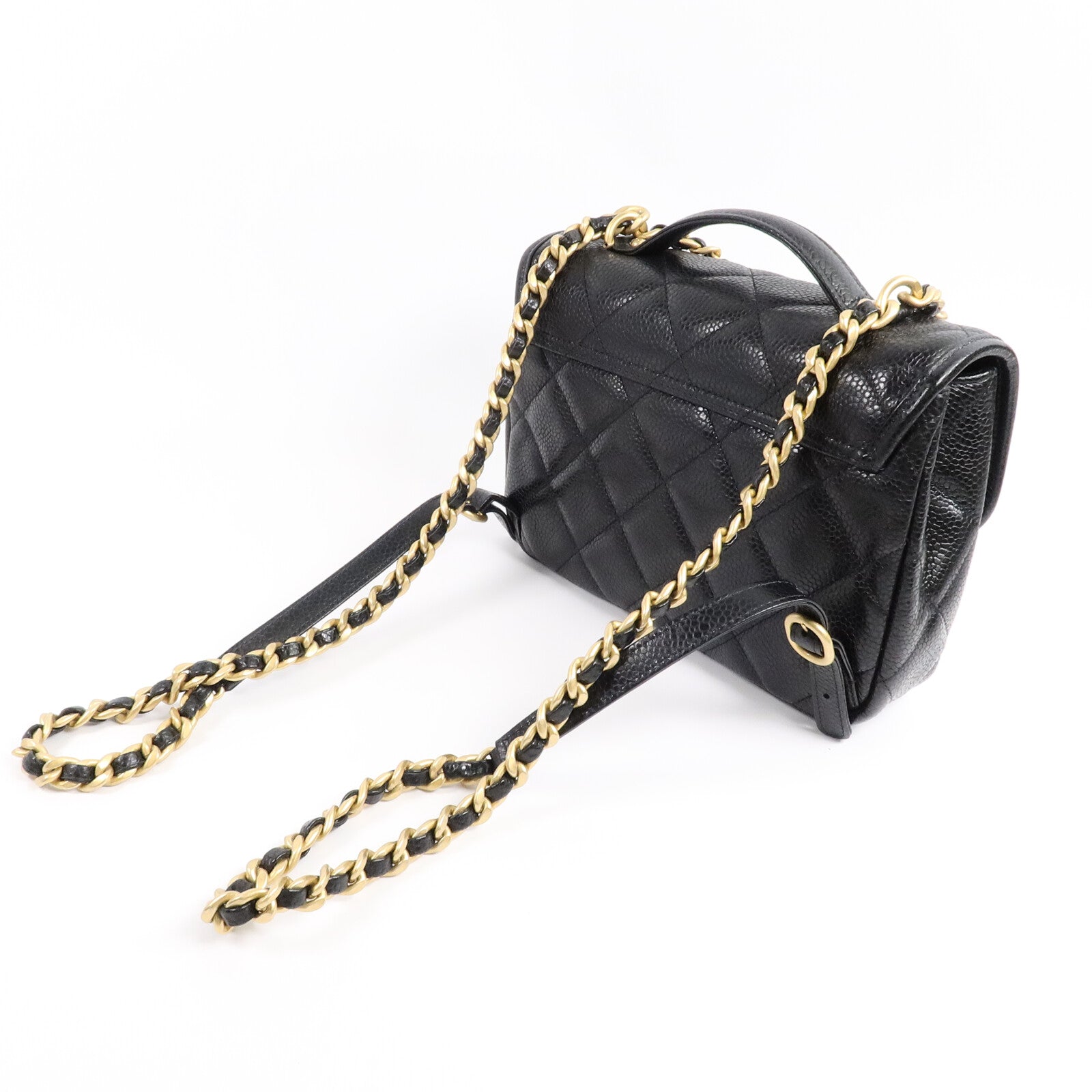 CHANEL 牛皮皮革Backpack背包