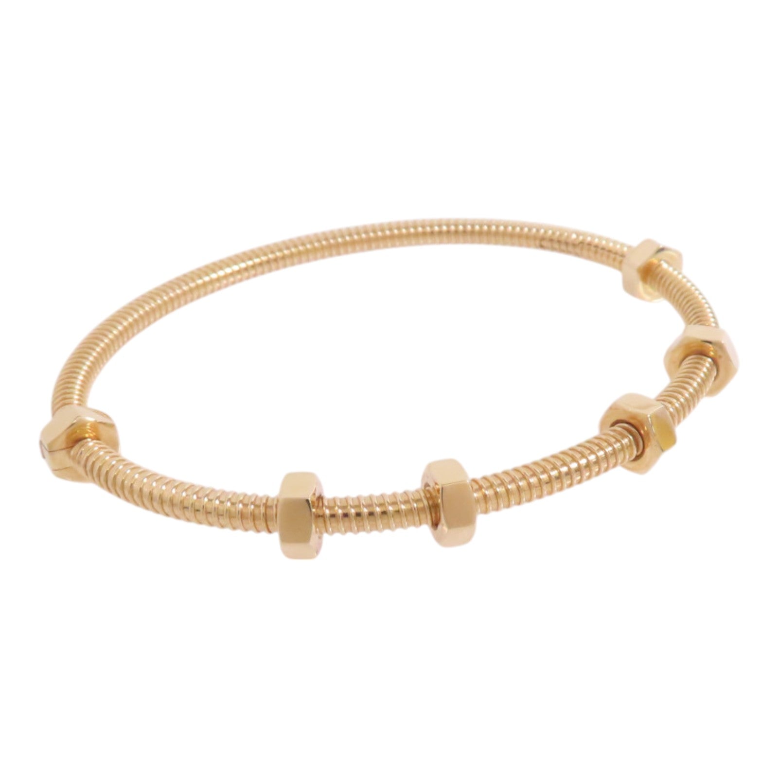 CARTIER 18K玫瑰金Ecrou de Cartier Blaceret手鏈#18