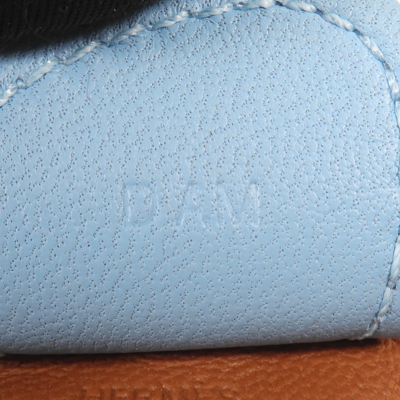 HERMES Milo皮革Rodeo MM掛飾