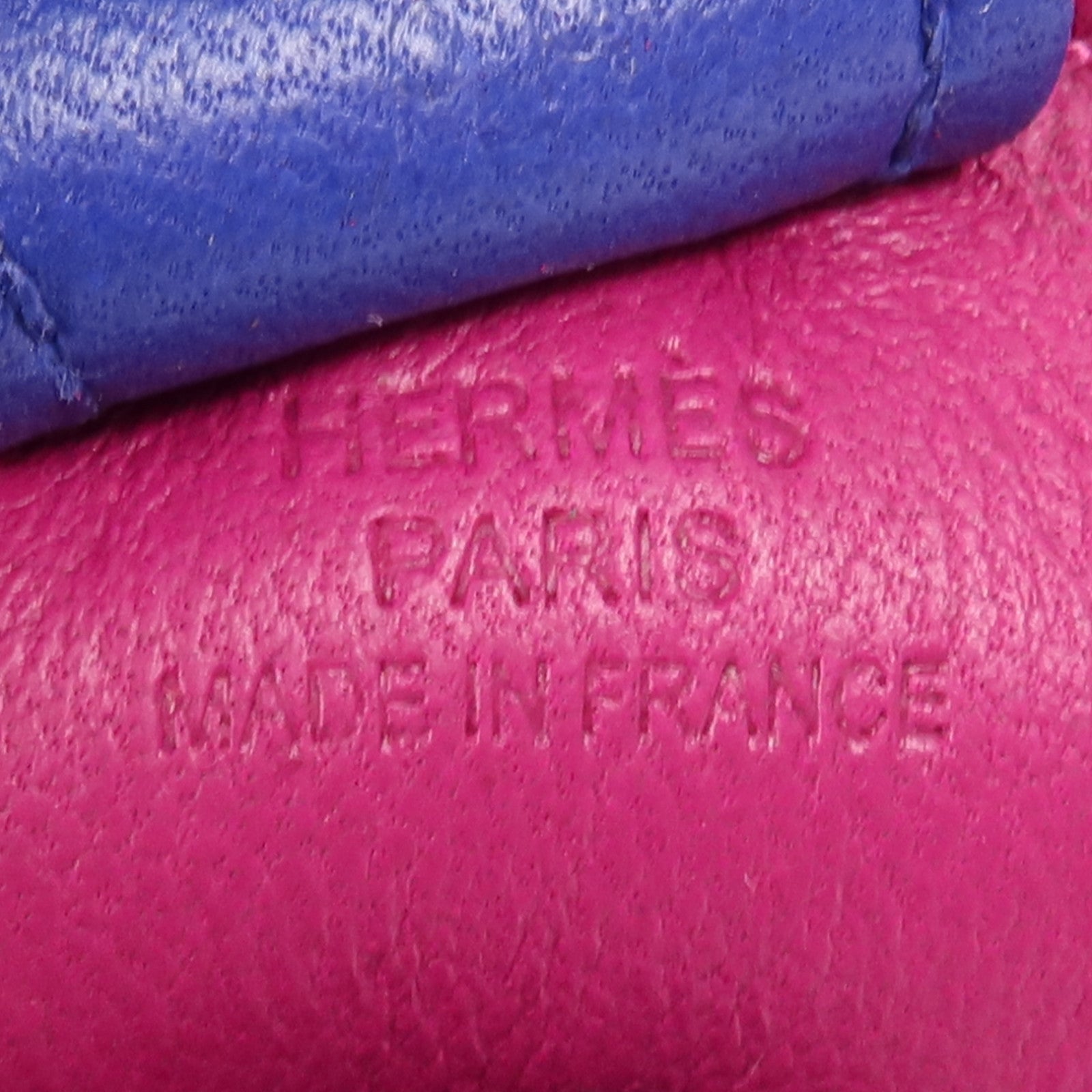 HERMES Milo皮革Rodeo PM掛飾