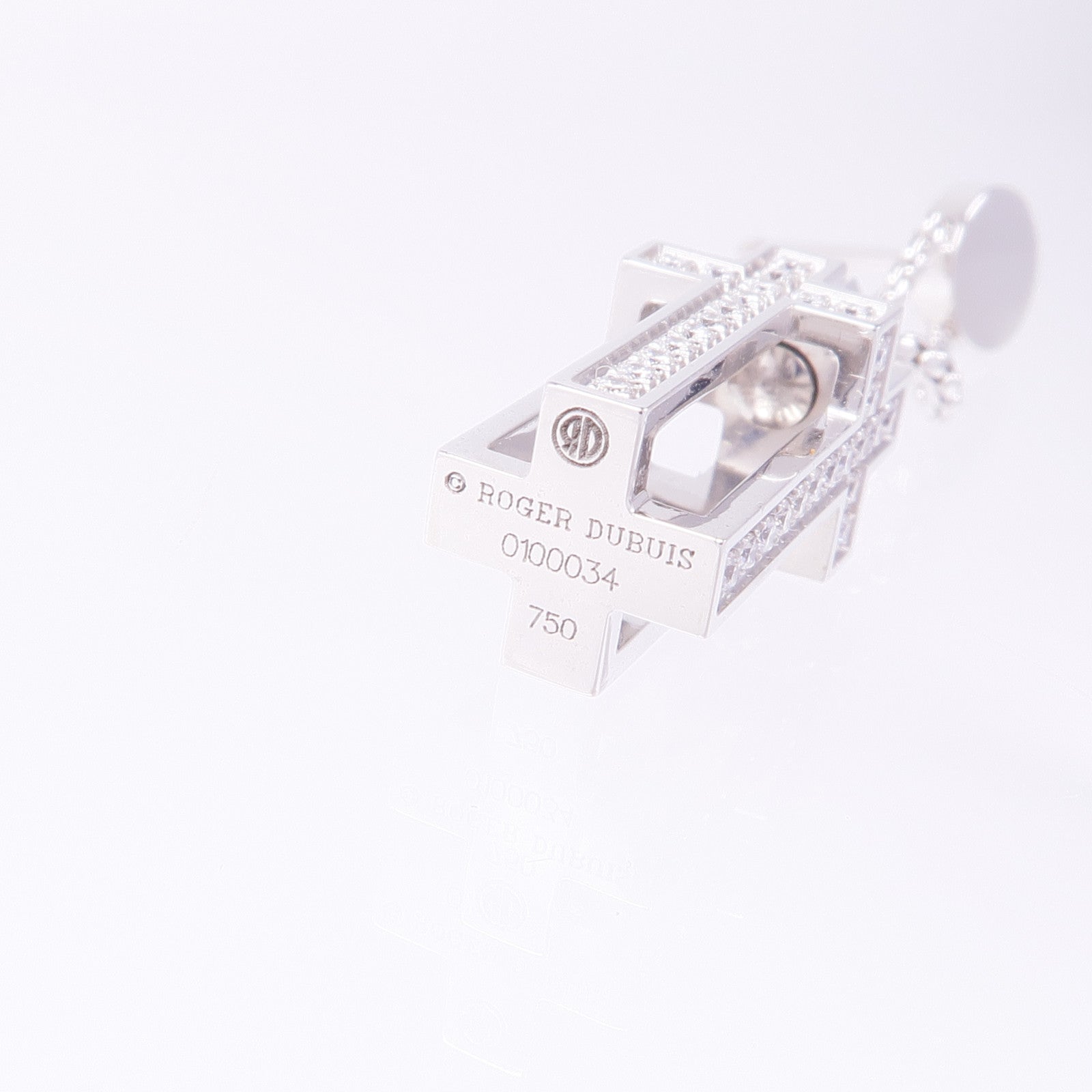 JEWELRY 18K白金Follow Me Earrings鑽石耳環