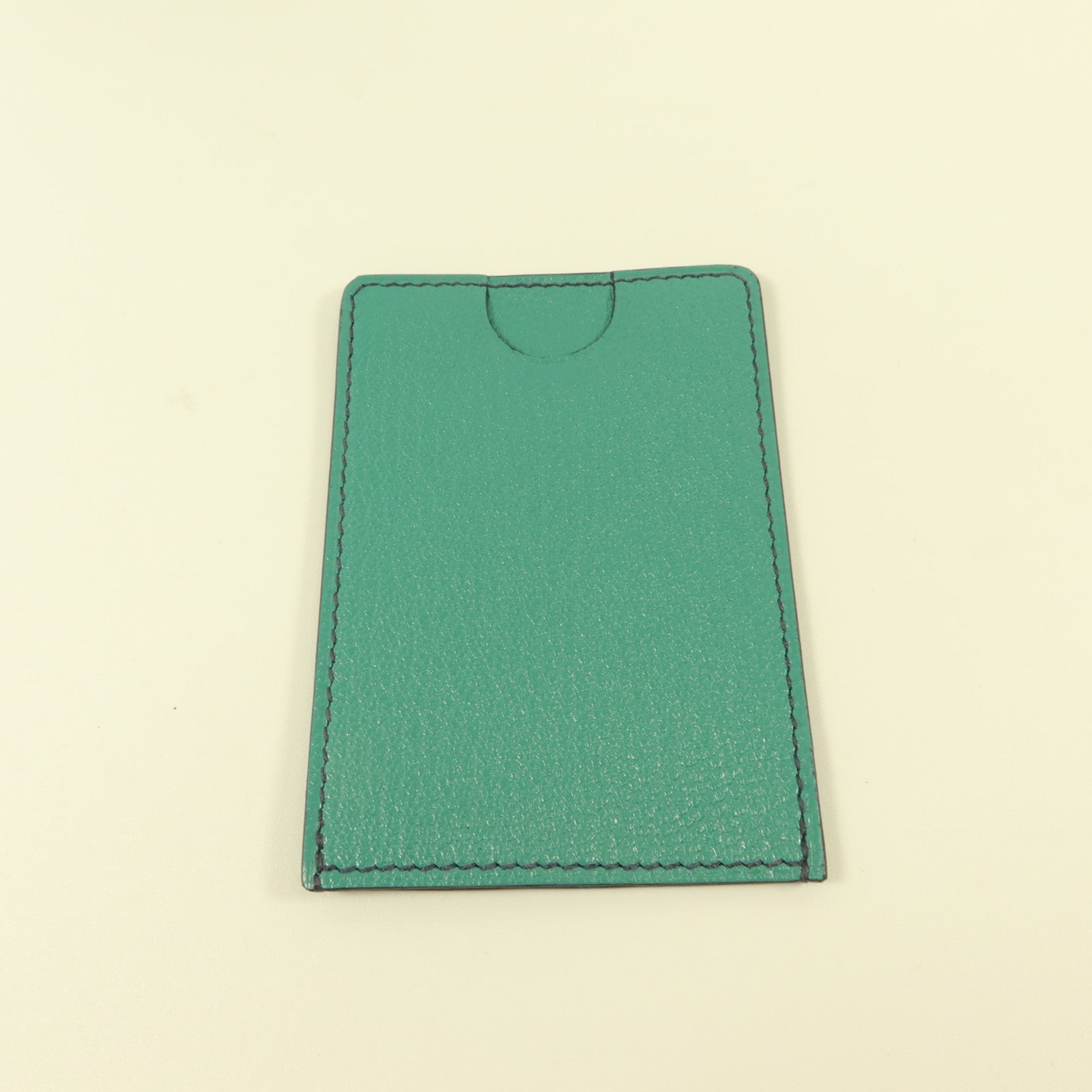 HERMES Chevre皮革In The Loop To Go GM電話肩背袋Vert Verone