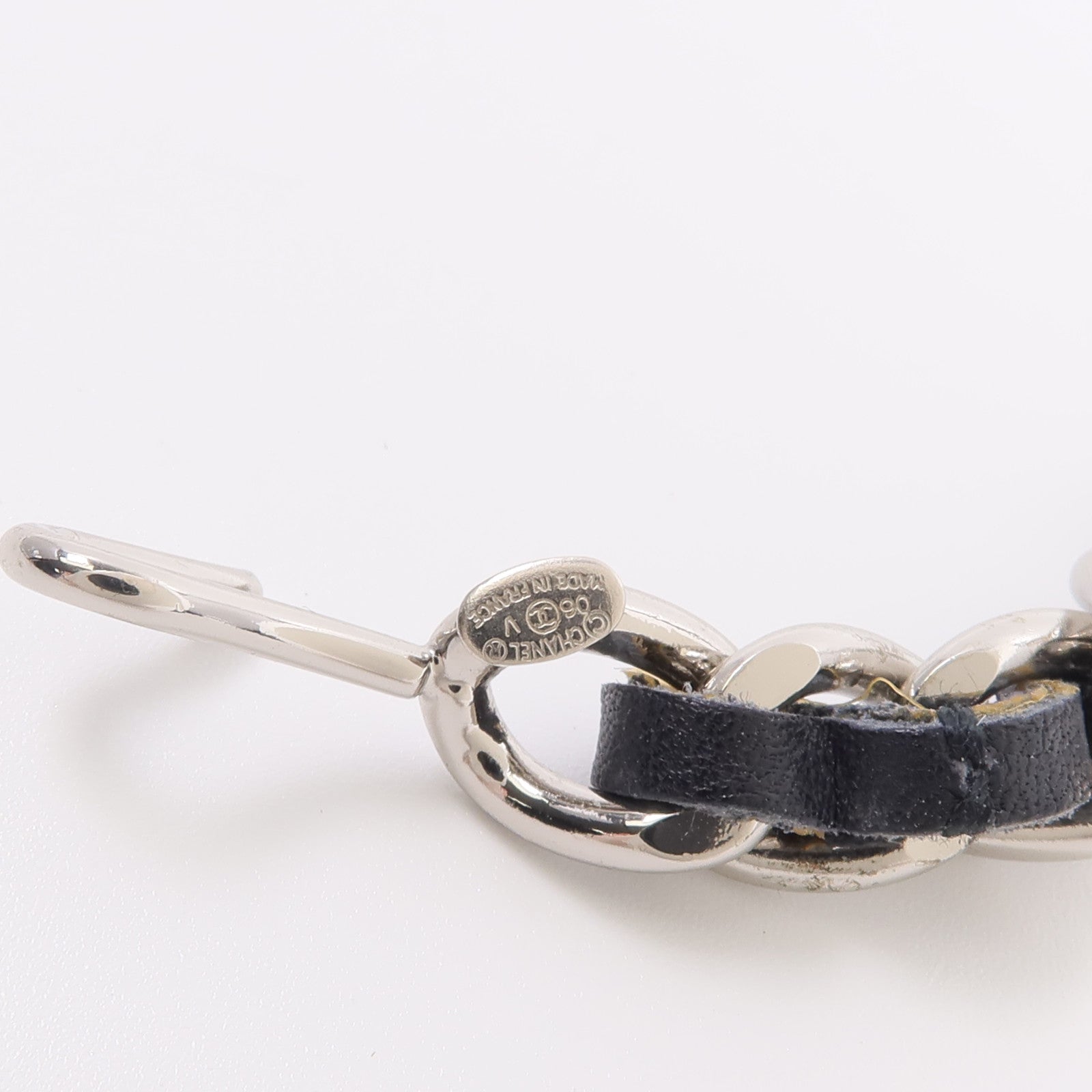 CHANEL 金屬/皮革Chain Belt腰帶
