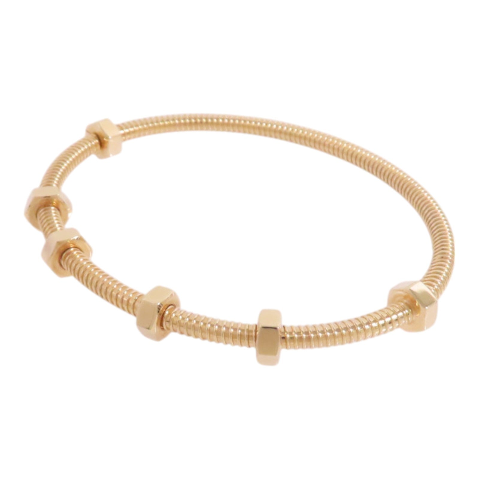 CARTIER 18K玫瑰金Ecrou de Cartier Blaceret手鏈#18