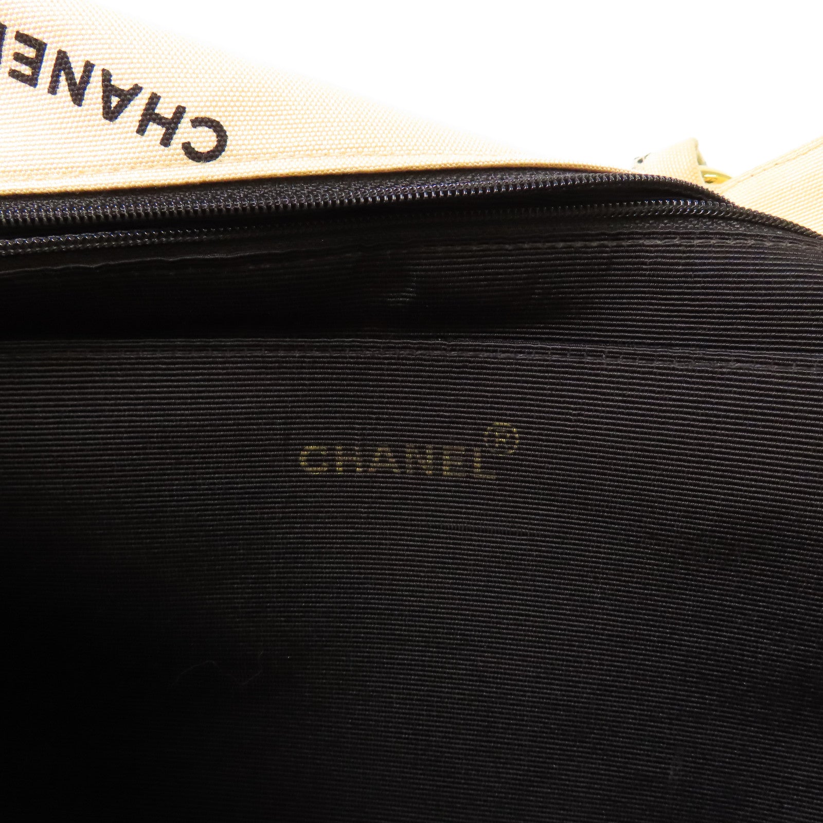 CHANEL 【激減優惠】帆布Vintage Tote Bag金扣鏈帶手挽袋