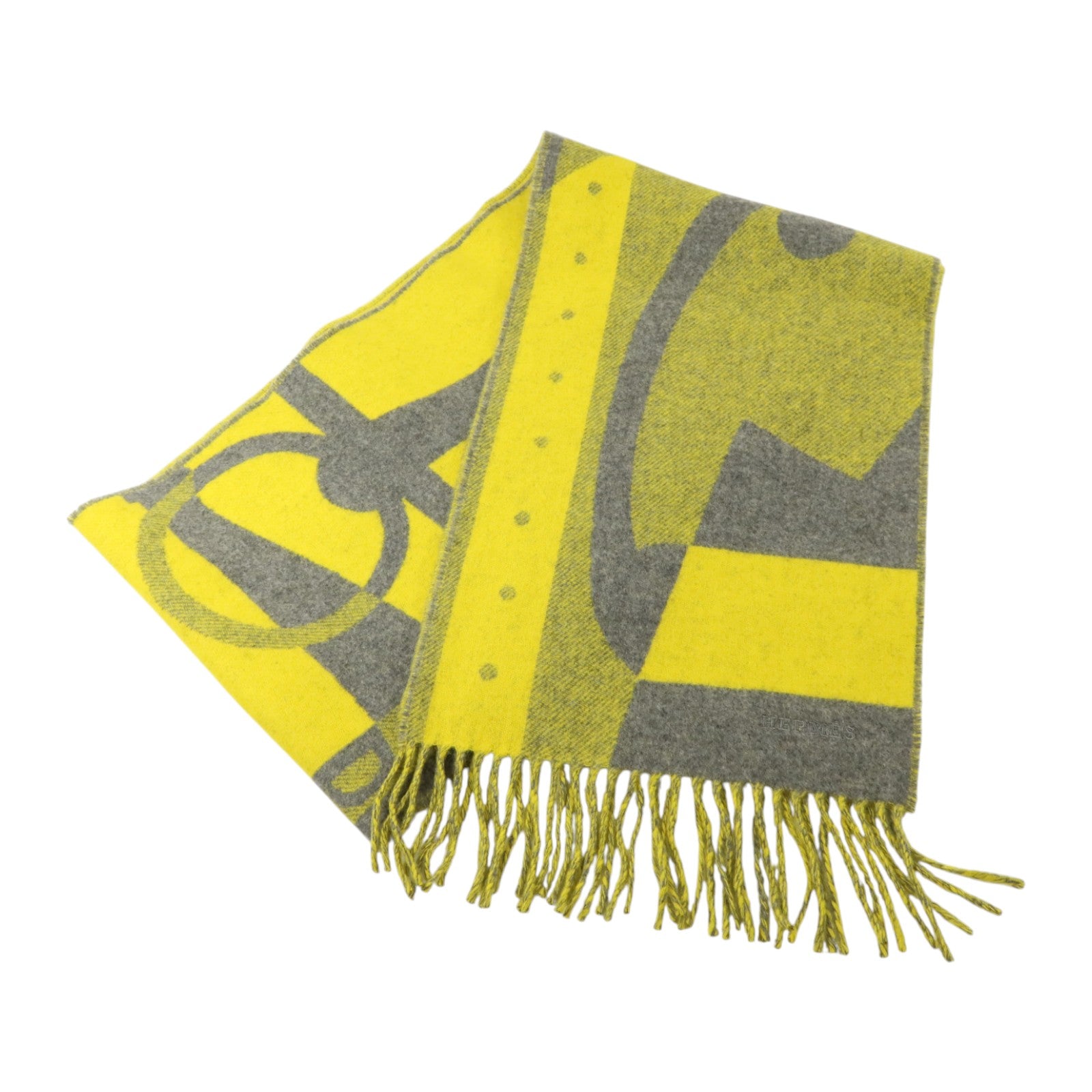 HERMES 羊絨Ready Steady Go Scarf 25x170圍巾