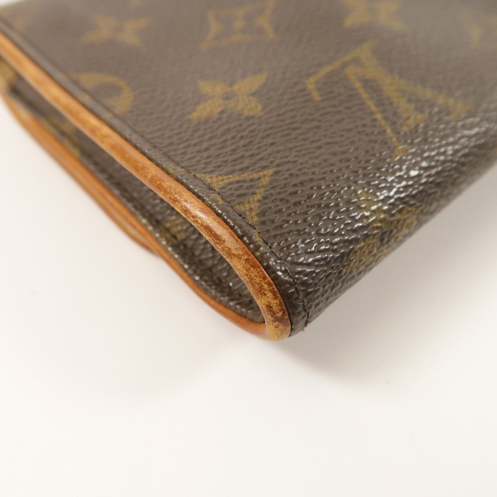 LOUIS VUITTON Monogram Pochette Twin GM金扣肩背袋