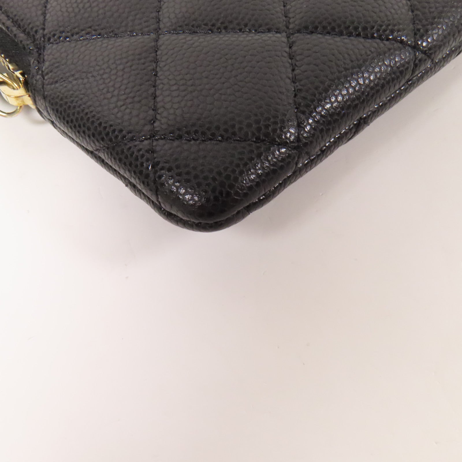CHANEL 牛皮皮革Card Case金扣卡片套