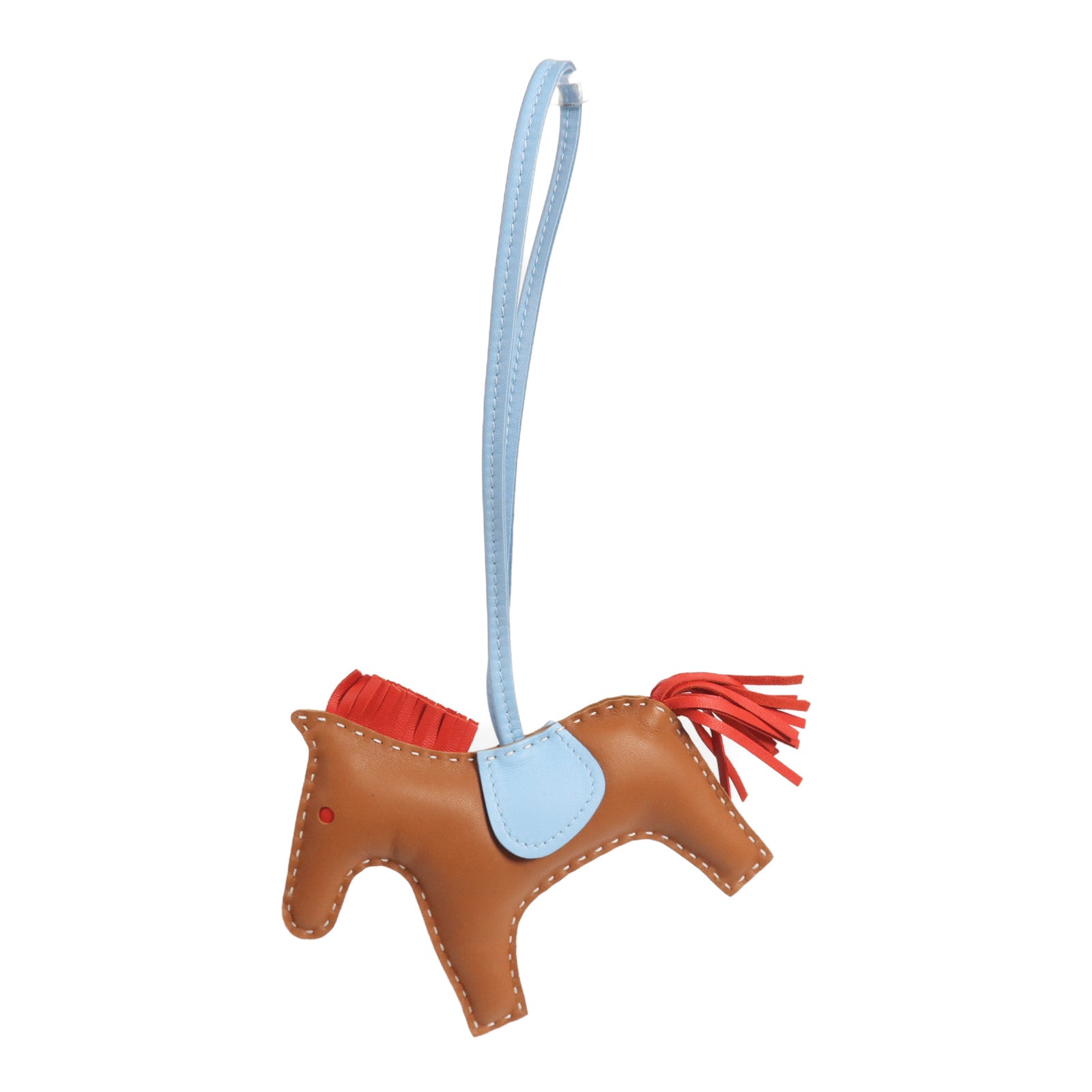 HERMES Milo皮革Rodeo MM掛飾