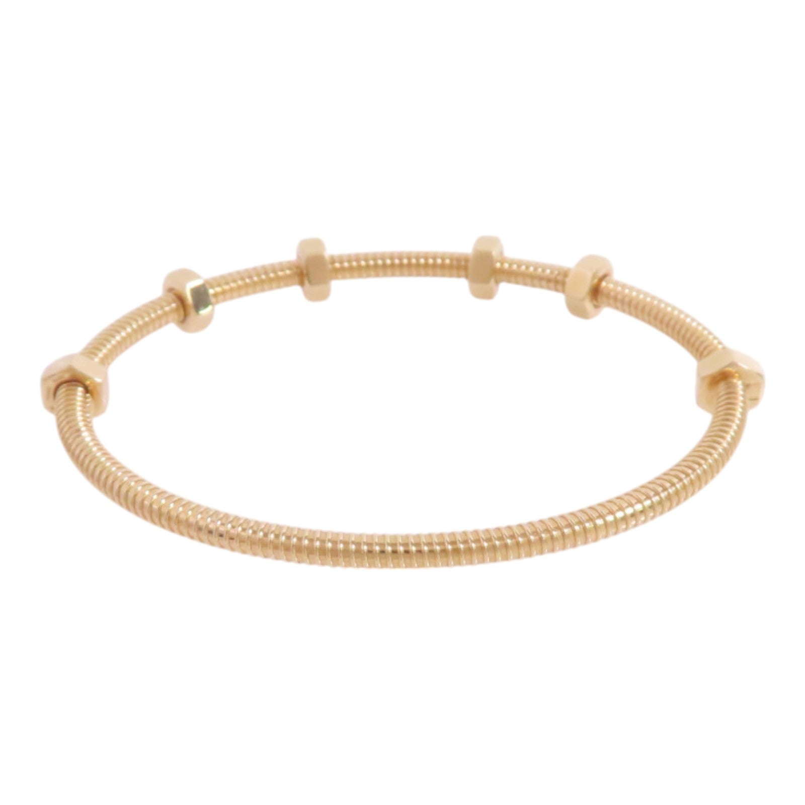 CARTIER 18K玫瑰金Ecrou de Cartier Blaceret手鏈#18