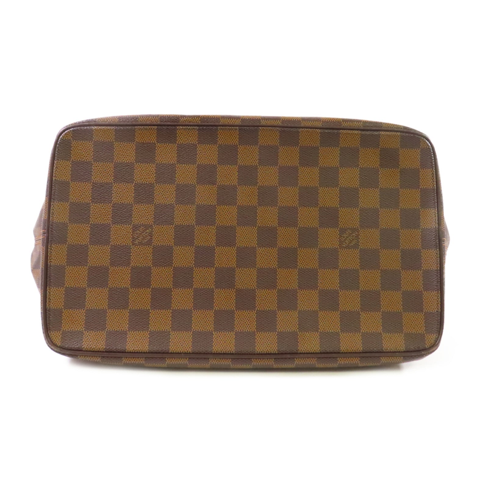 LOUIS VUITTON 【激減優惠】Damier Ebene Saleya PM Shoulder Bag金扣肩背袋啡色