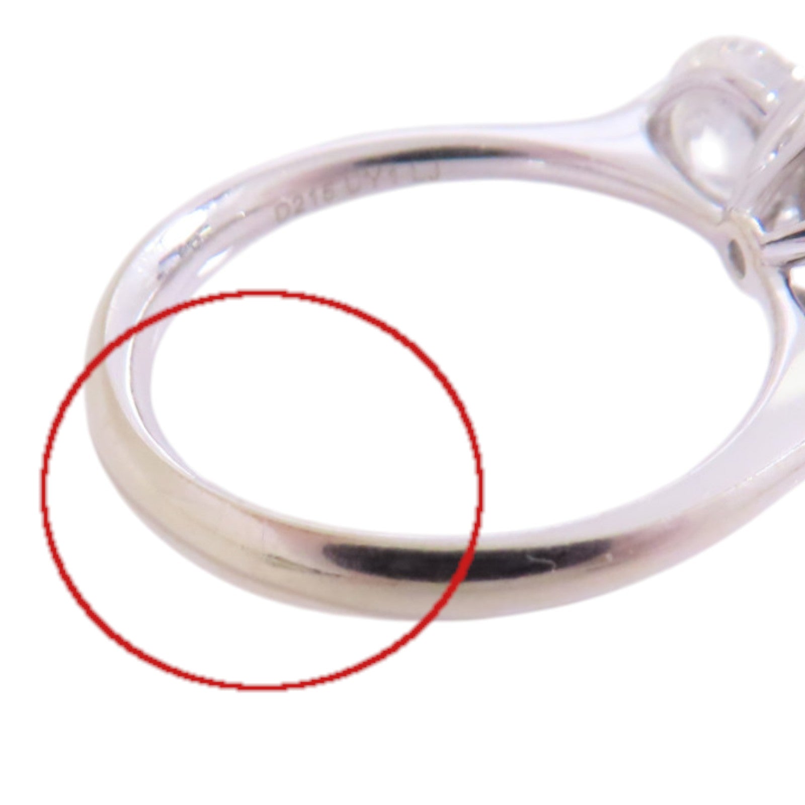 JEWELRY 【激減優惠】18K白金/鑽石Diamond Ring戒指US#5.25