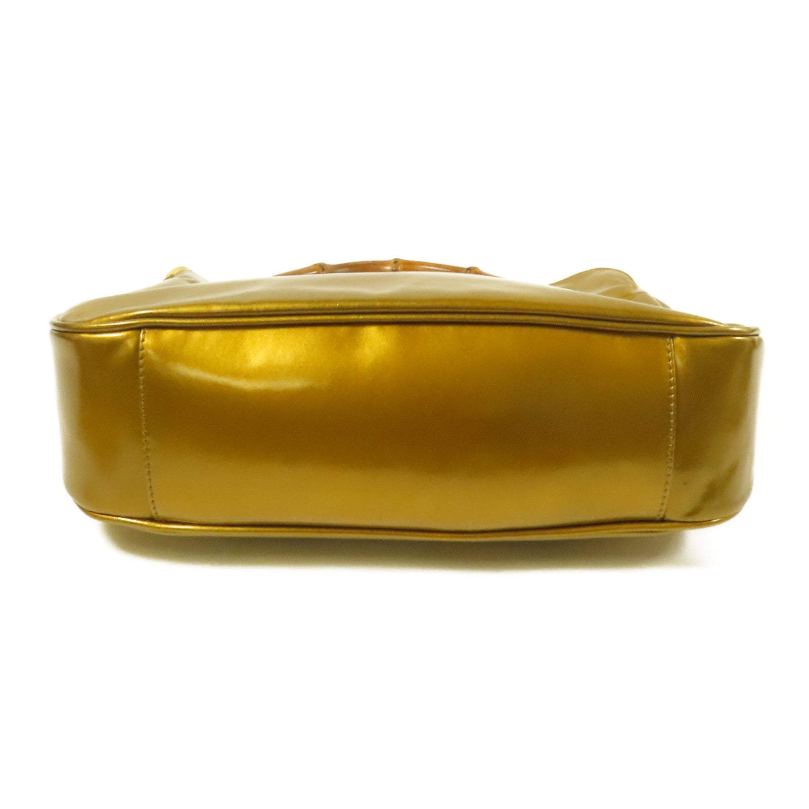 GUCCI 漆皮皮革2 Way Shoulder Bag金扣手挽肩背兩用袋