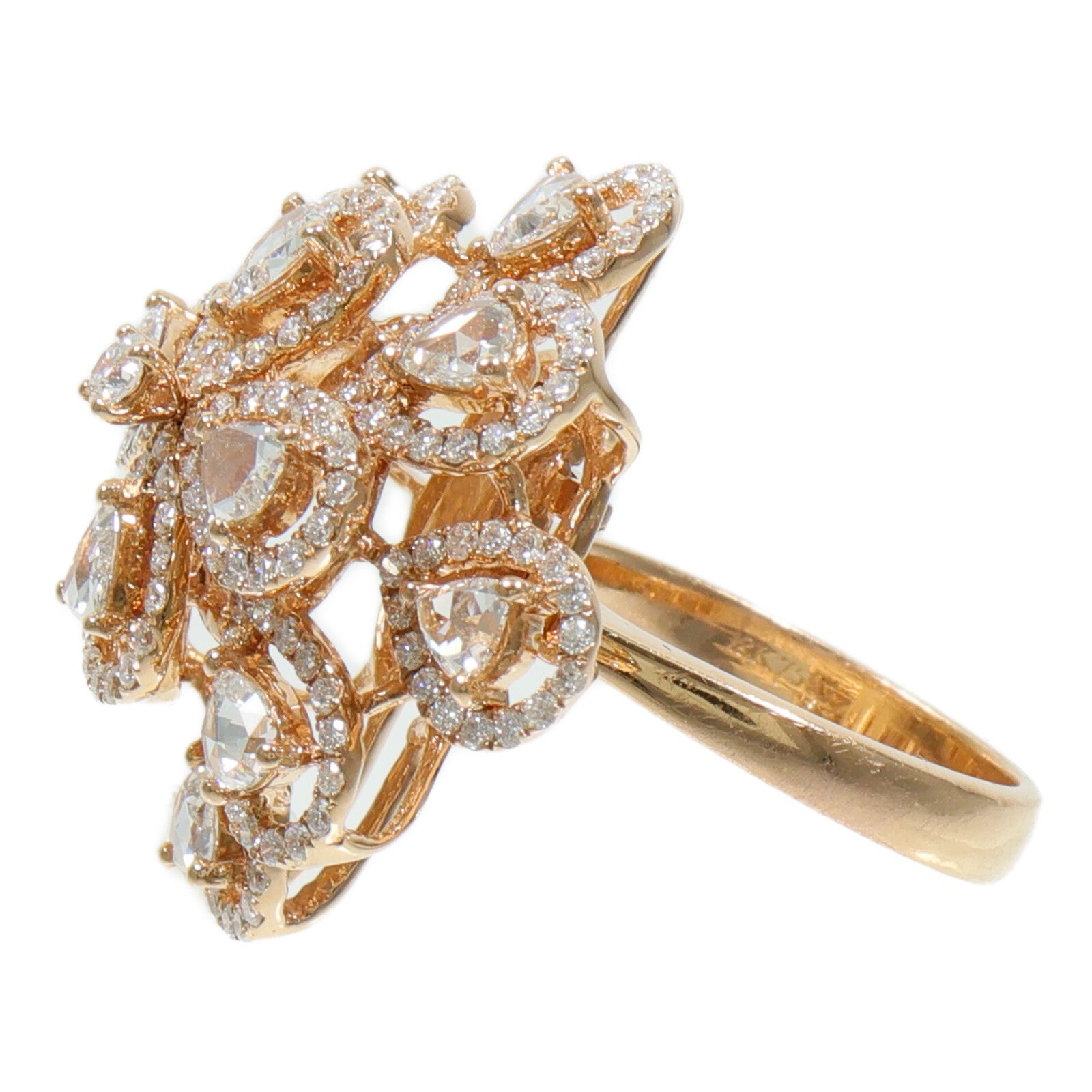JEWELRY 18K玫瑰金Diamond Ring鑽石戒指